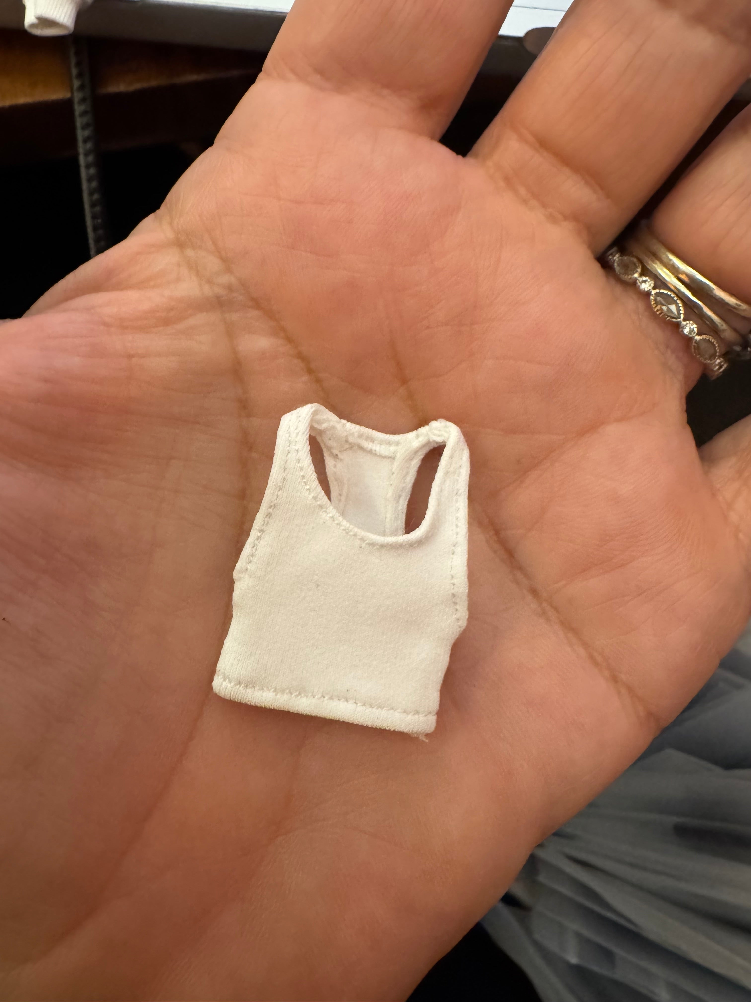 dollhouse miniature jogger and hoodie sweatshirt set 1/12 clothes female exercise