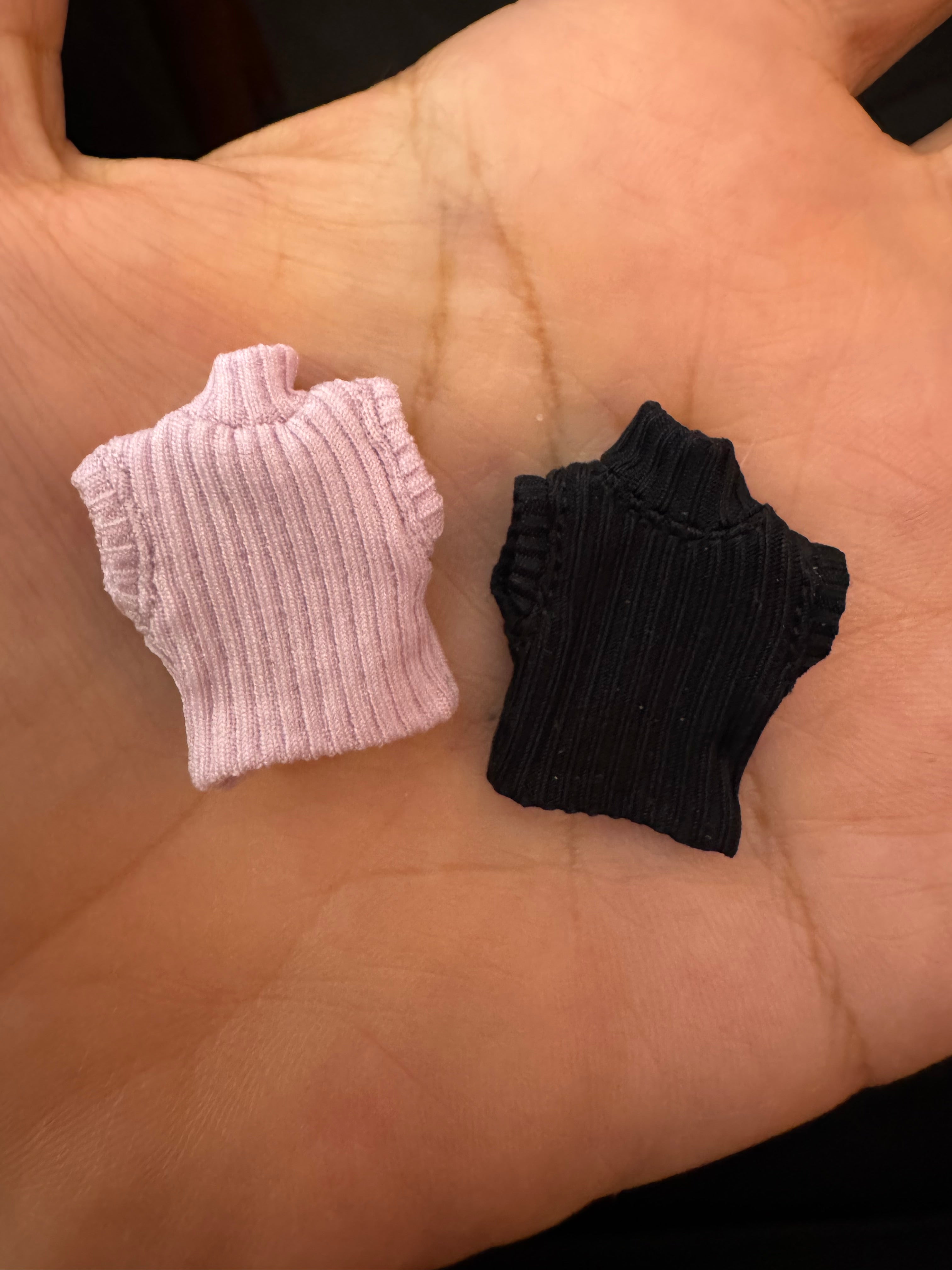 dollhouse miniature pants top shirt dress pants leggings 1/12 clothing for 6 inch doll