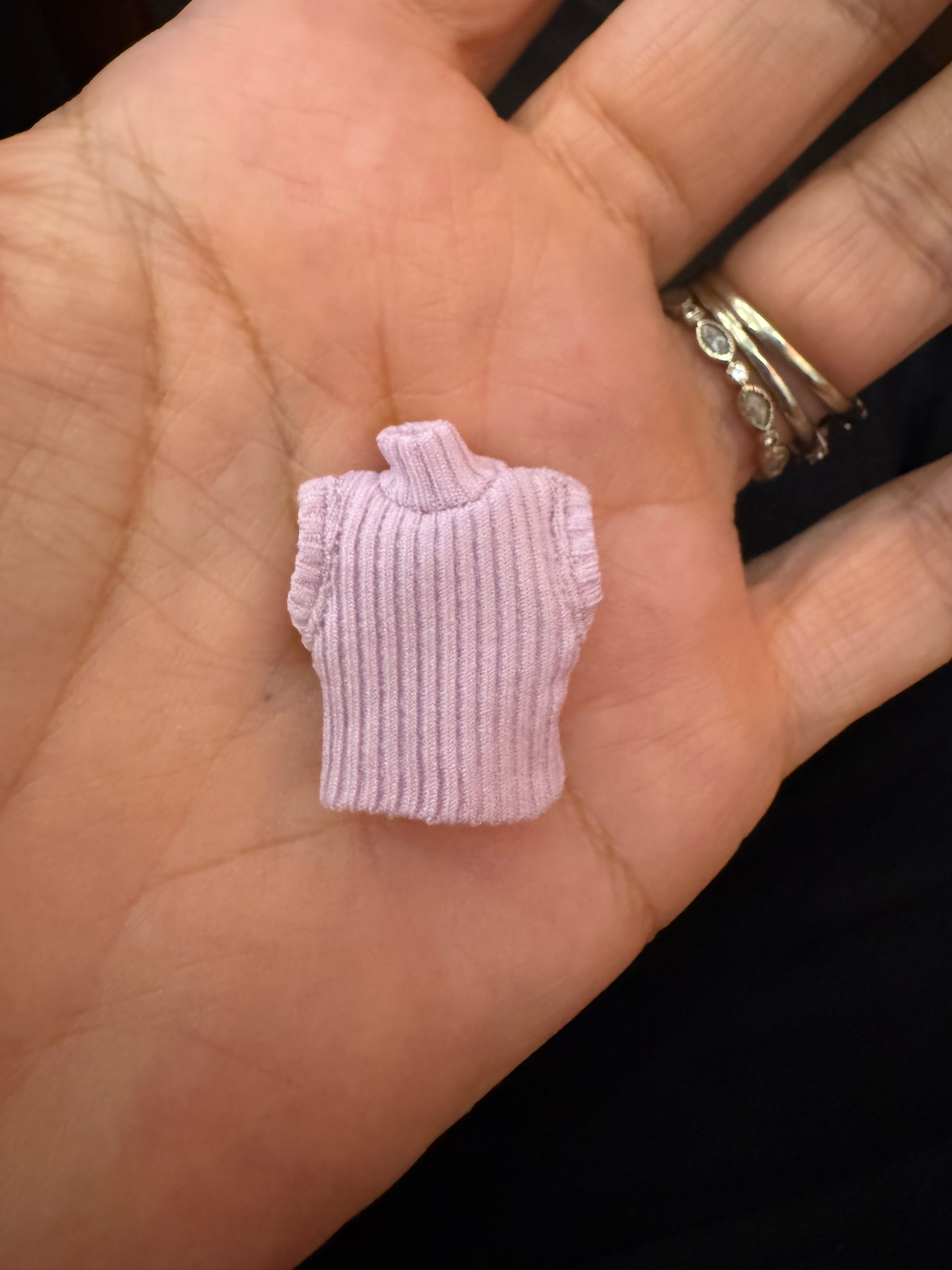 dollhouse miniature pants top shirt dress pants leggings 1/12 clothing for 6 inch doll