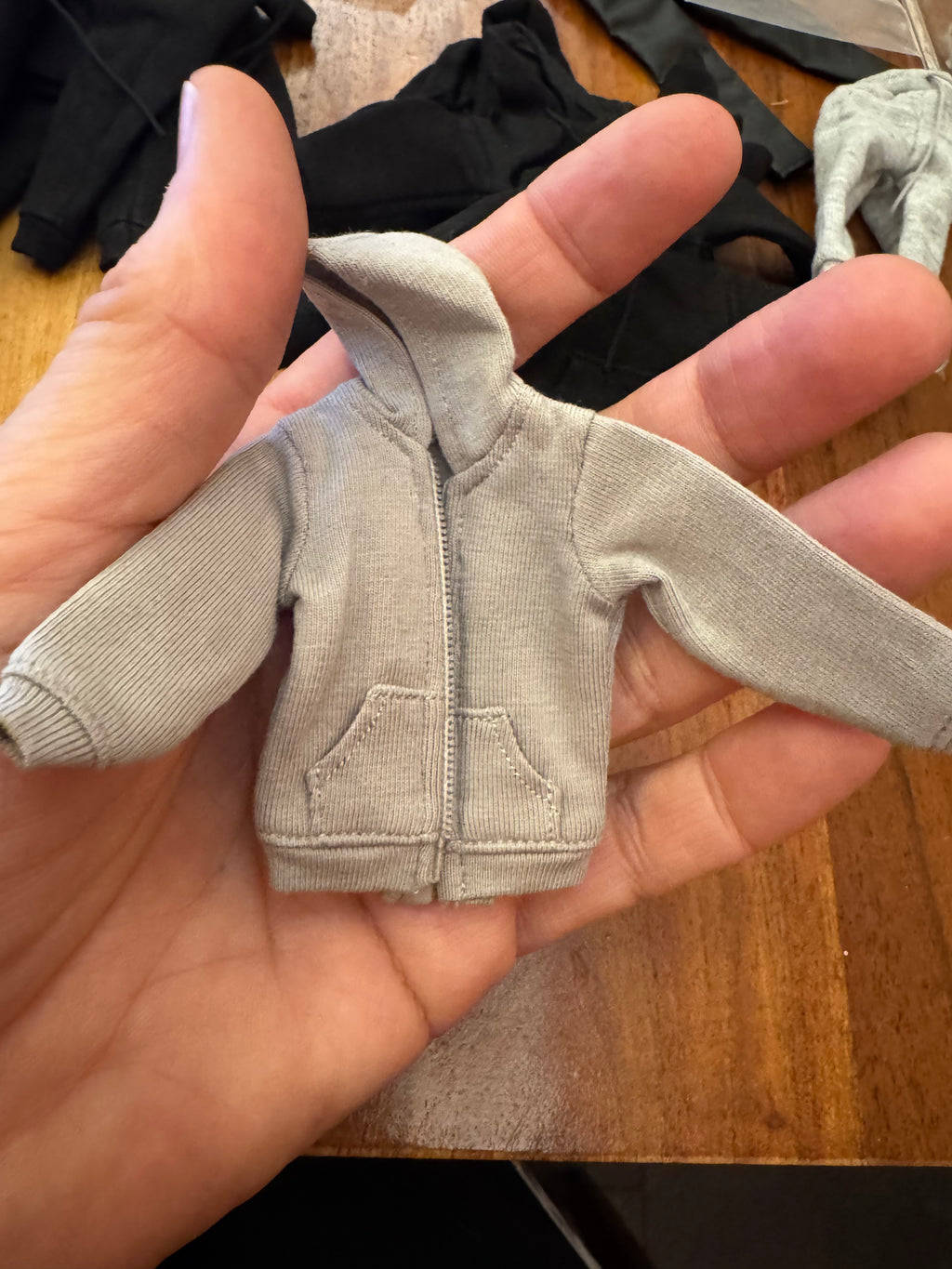 dollhouse miniature men's hoodie 1/12 joggers hoodie sweatshirt sweatpants for action figure