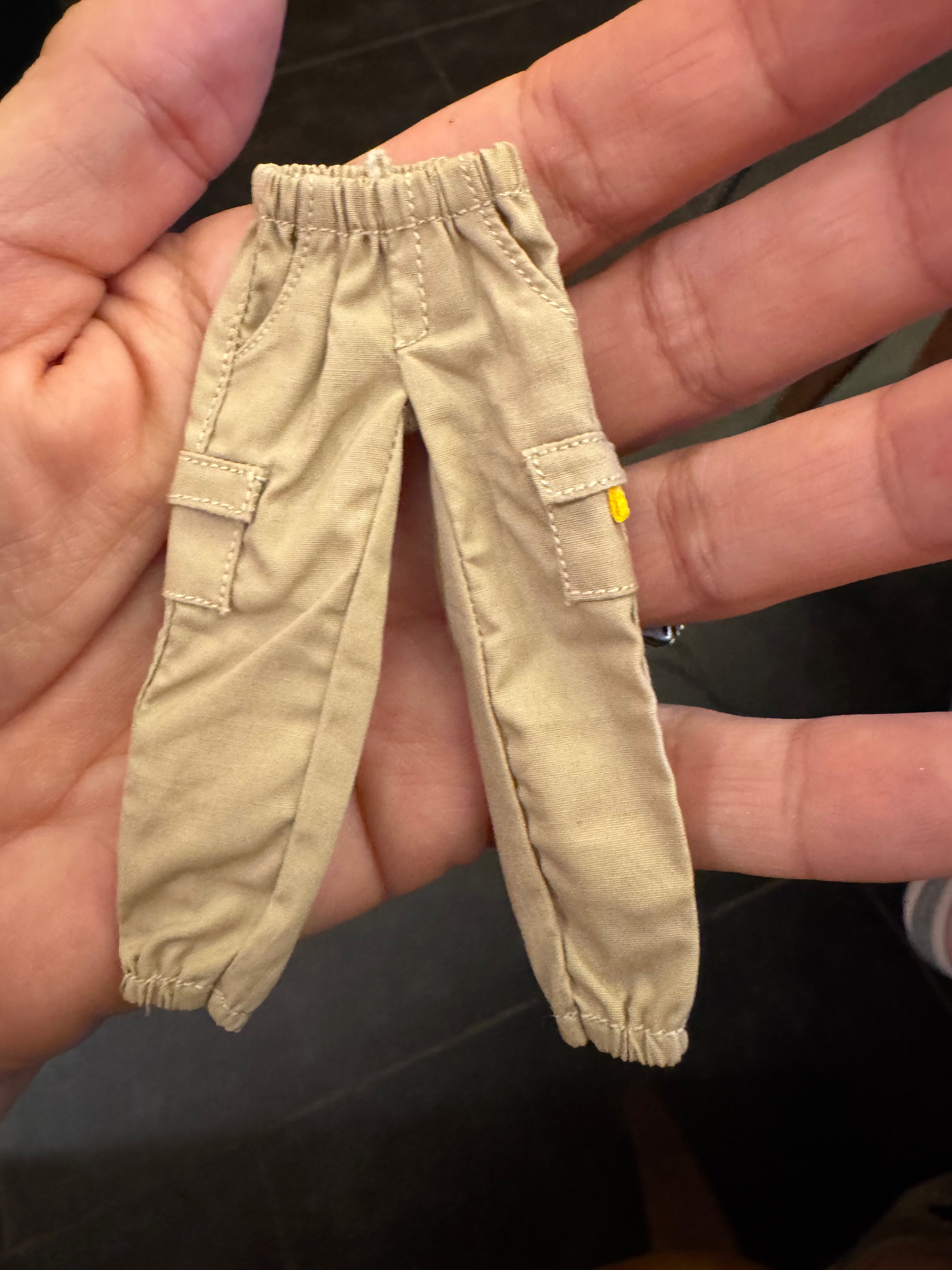 Dollhouse miniature pants 1/12 cargo pants clothes for Phicen and Tbleague action figure