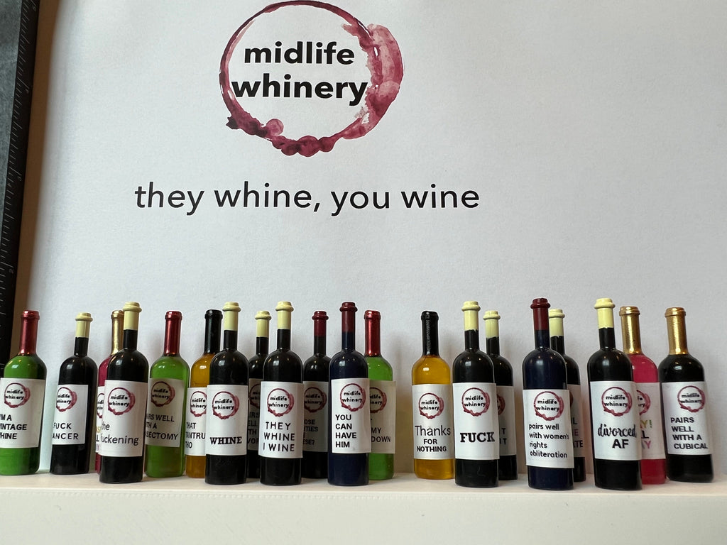 Dollhouse miniature wine bottle, 1/12 SASHAY ALL DAY, gay wedding LGBTQ 1/12 dollhouse kitchen and bar decor