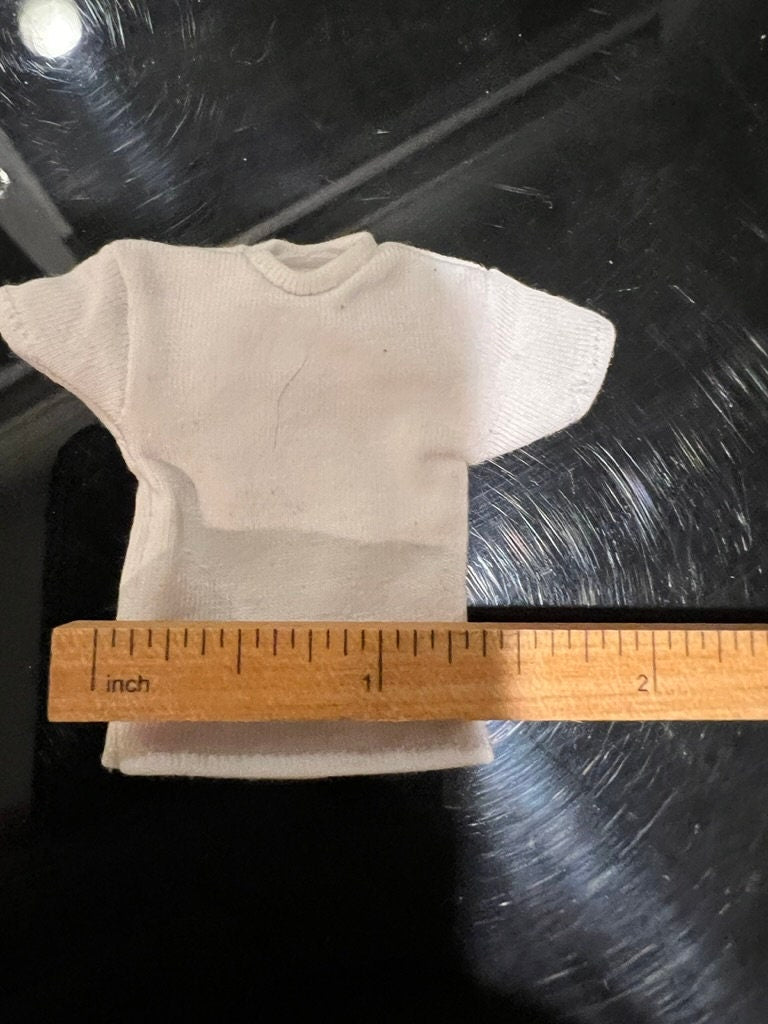 Dollhouse miniature Tee Shirt, black Tee shirt rock band