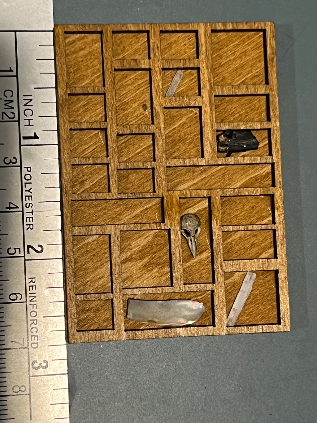 dollhouse Miniature printers tray shelf,  1/12 scale dollhouse decor