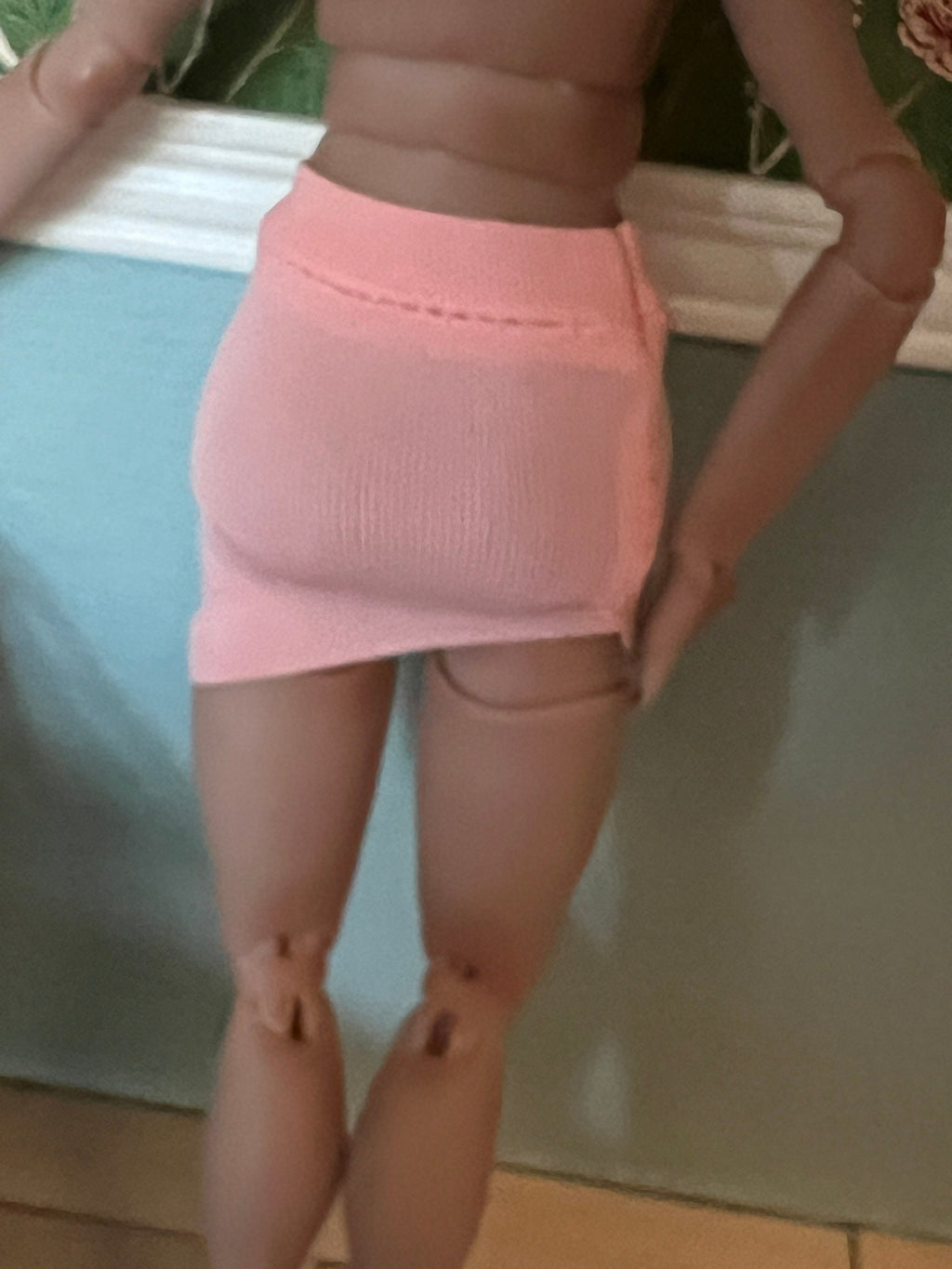 dollhouse miniature skirt 1/12 scale doll clothes