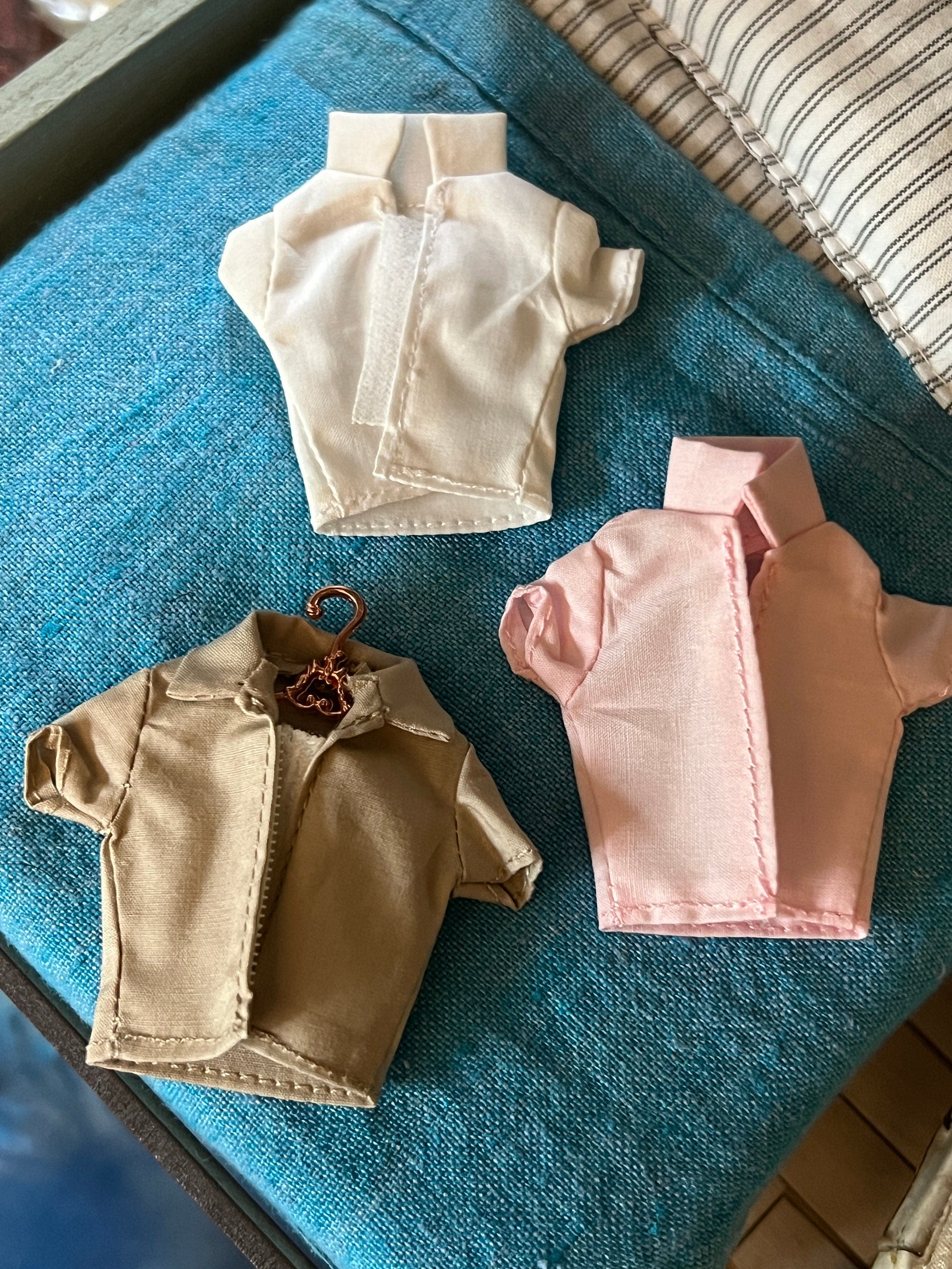 dollhouse miniature top blouse, 1/12 women's clothes