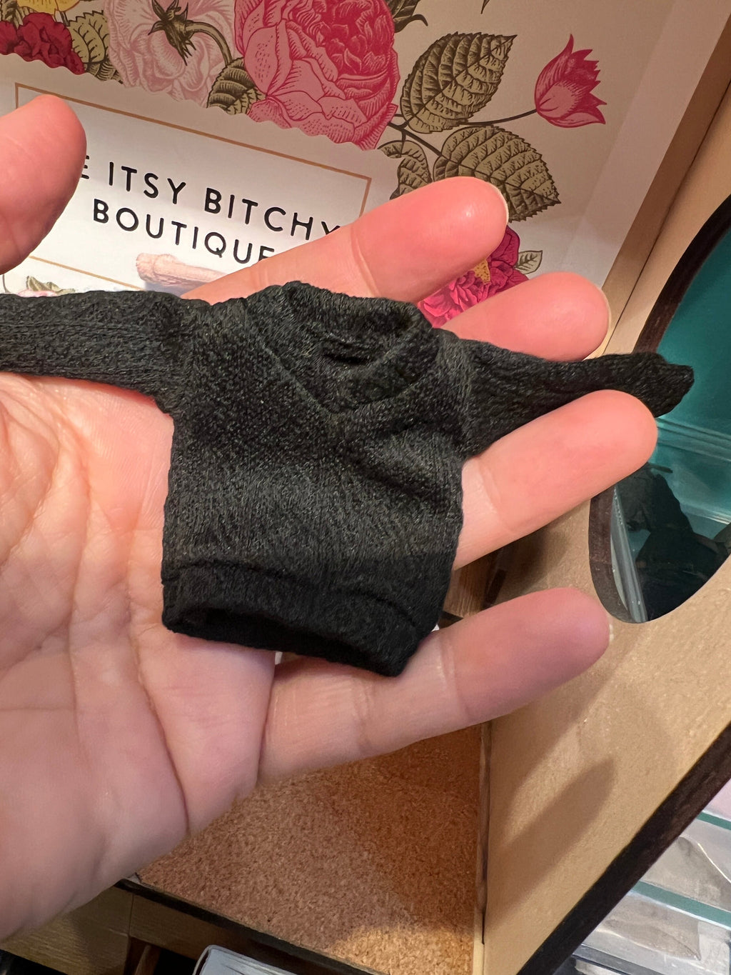 Dollhouse miniature Sweater handmade 1/12 scale clothing