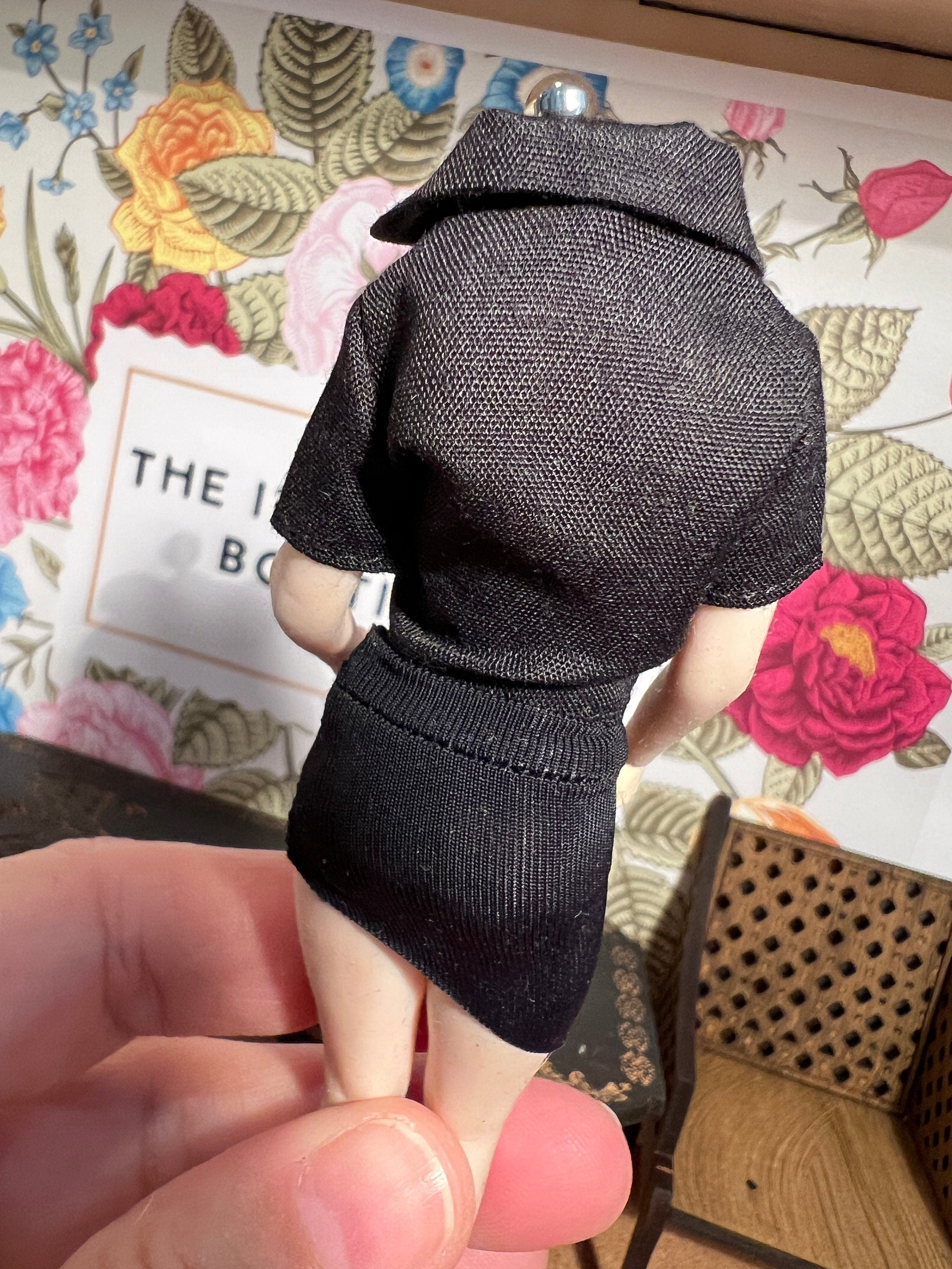 dollhouse miniature top blouse, 1/12 women's clothes