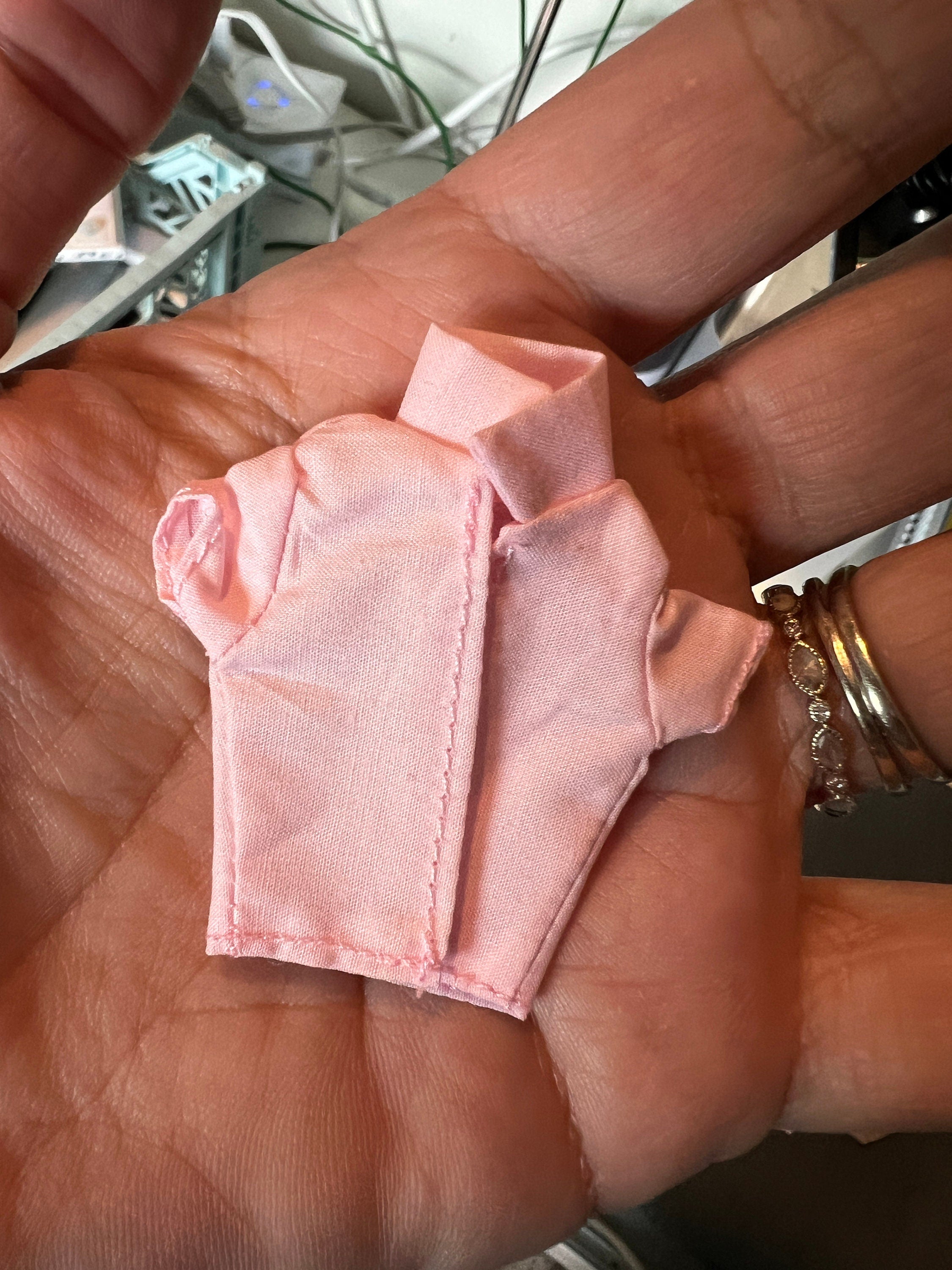 dollhouse miniature top blouse, 1/12 women's clothes