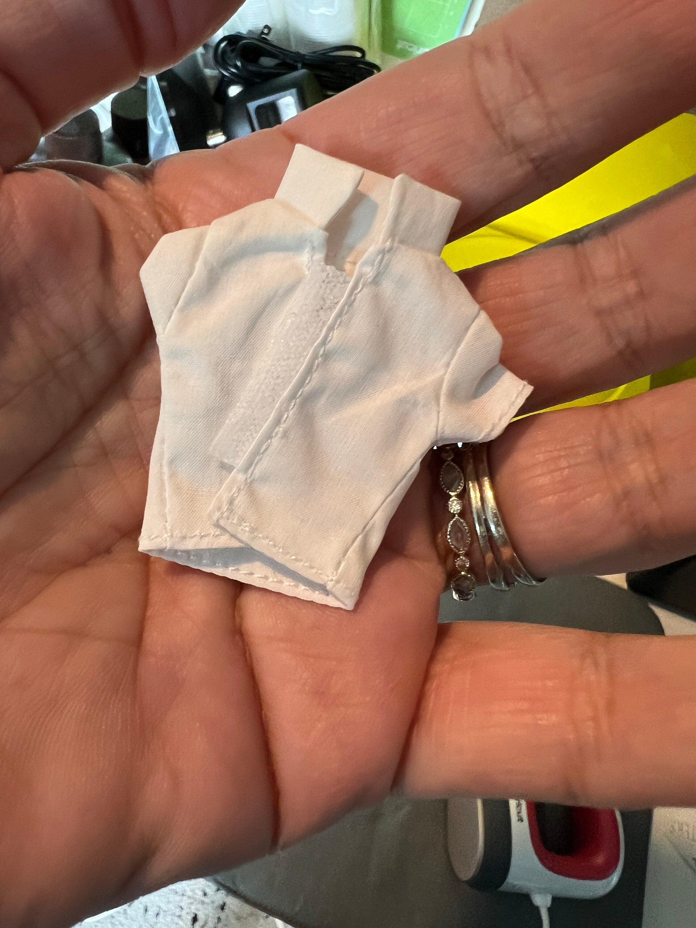 dollhouse miniature top blouse, 1/12 women's clothes