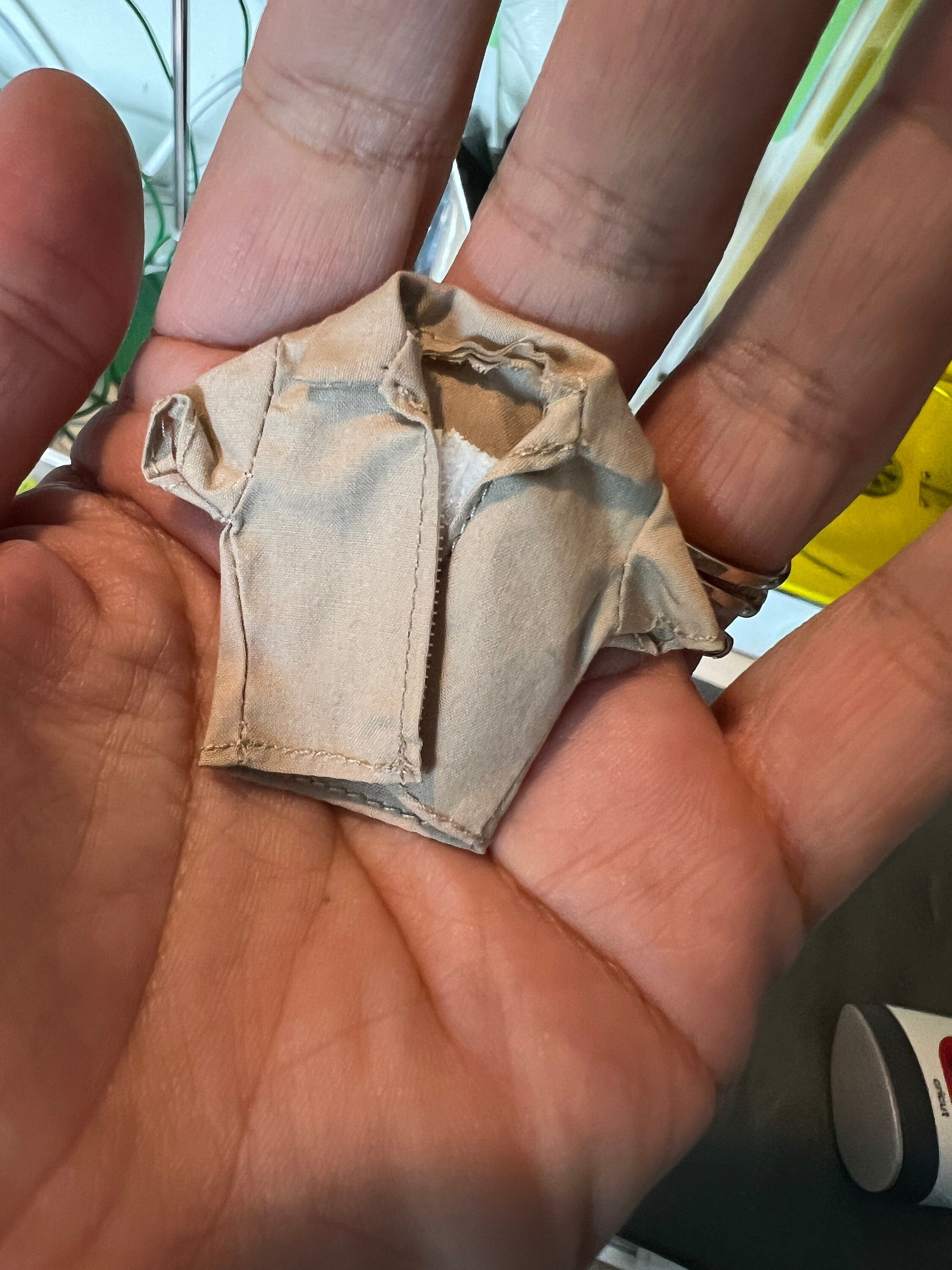 dollhouse miniature top blouse, 1/12 women's clothes