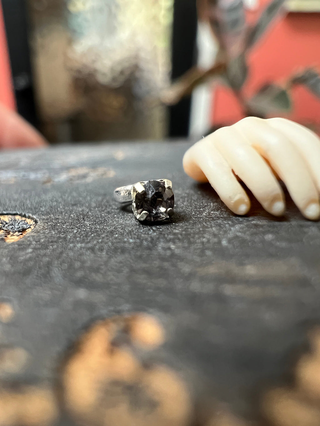 dollhouse miniature ring jewelry, 1/6 scale or 1/12 scale