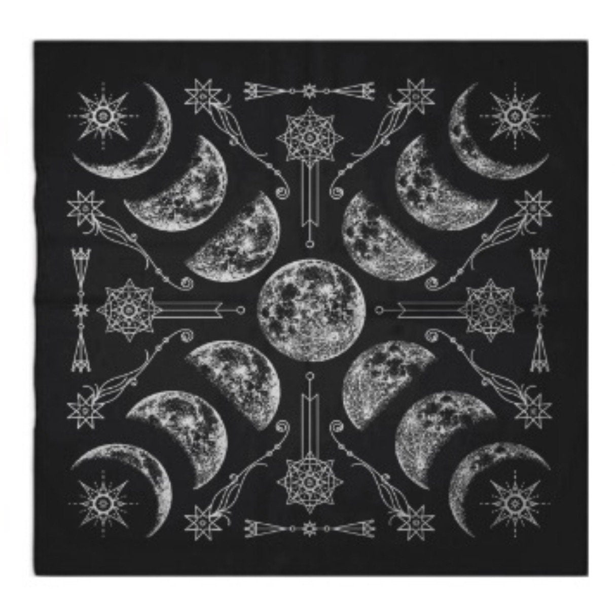 dollhouse miniature bandana 1/12 scale Bandana and 1/6 scale bandana