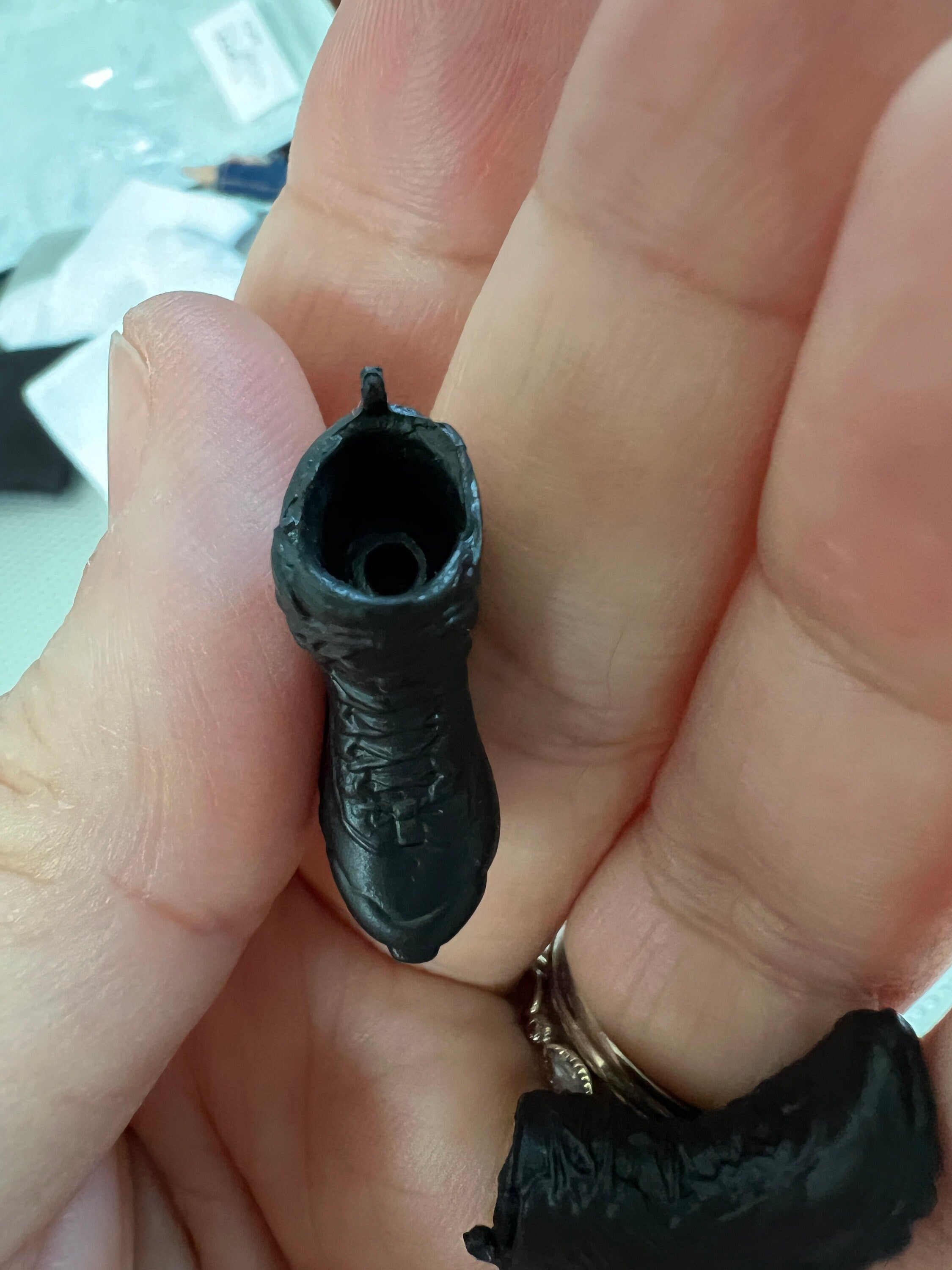 Dollhouse miniature shoe 1/12 scale boot unisex