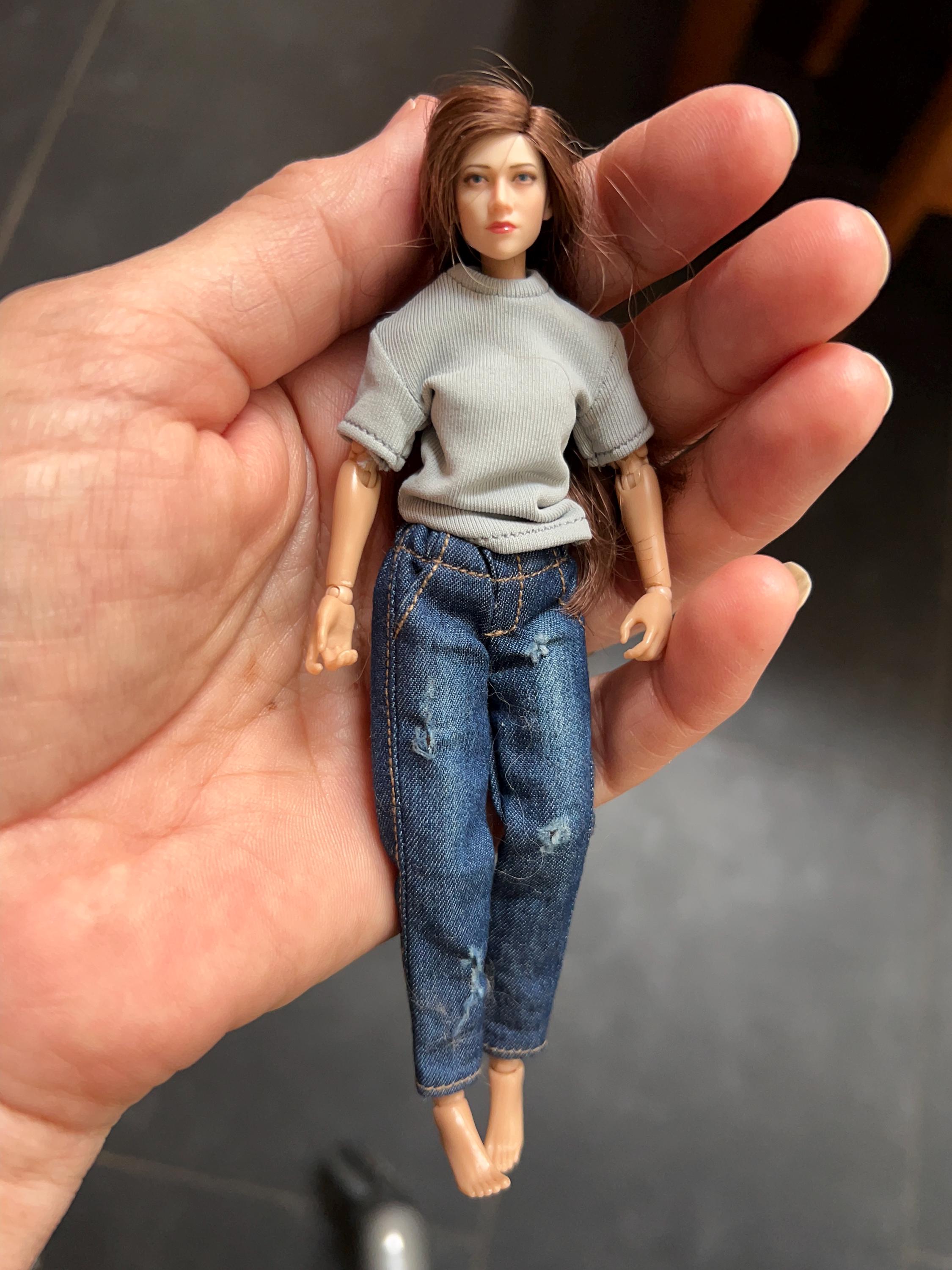 dollhouse miniature tee shirt, 1/12 women's clothes