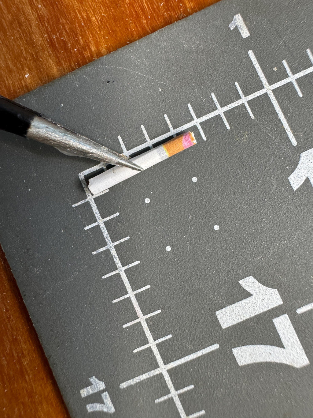 dollhouse miniature cigarette, 1/12 cigarette with lipstick, smoking