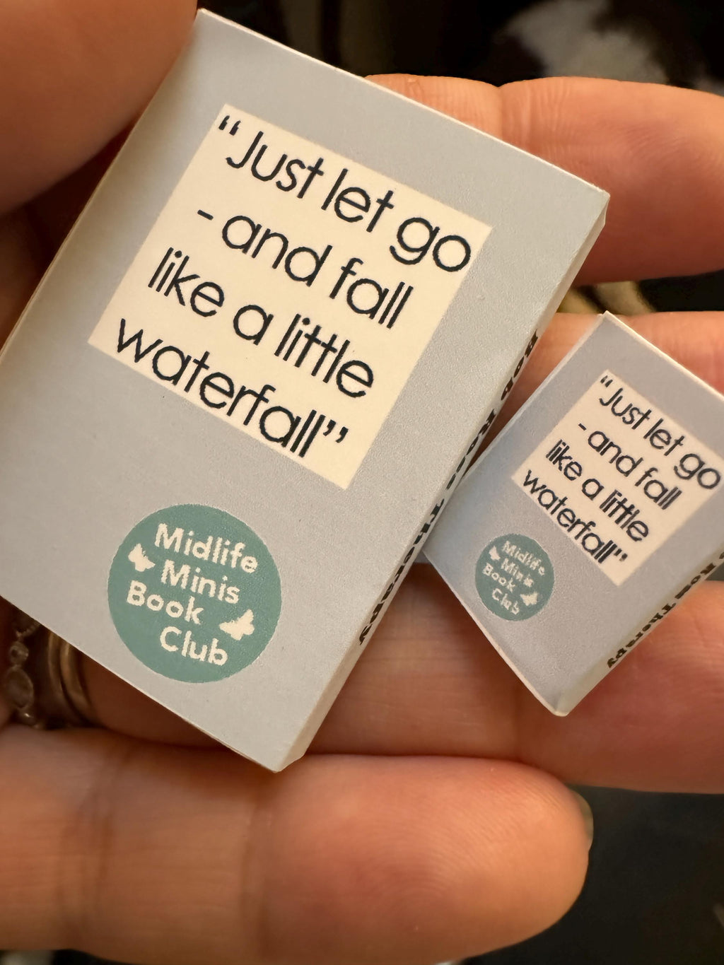 Dollhouse Miniature book, Bob Ross, 1/12 scale dollhouse book, blank inside, 1/6 scale book