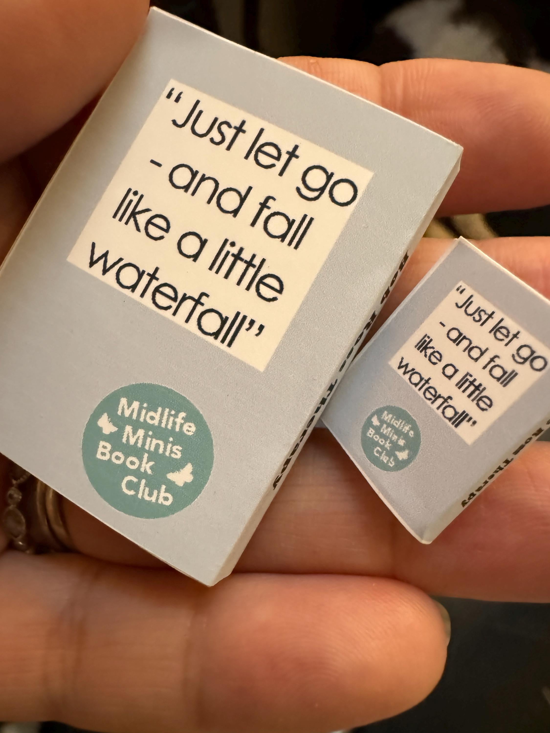 Dollhouse Miniature book, Bob Ross, 1/12 scale dollhouse book, blank inside, 1/6 scale book