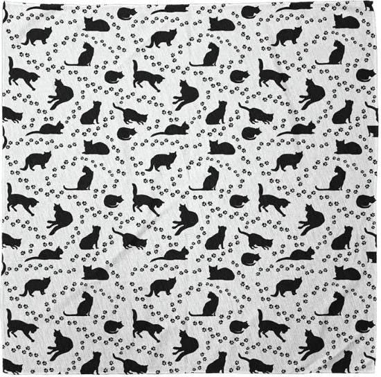 dollhouse miniature bandana 1/12 scale Bandana and 1/6 scale bandana