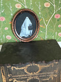 dollhouse miniature ghost decor 1/12 and 1/6 miniature Halloween art decor living room haunted halloween