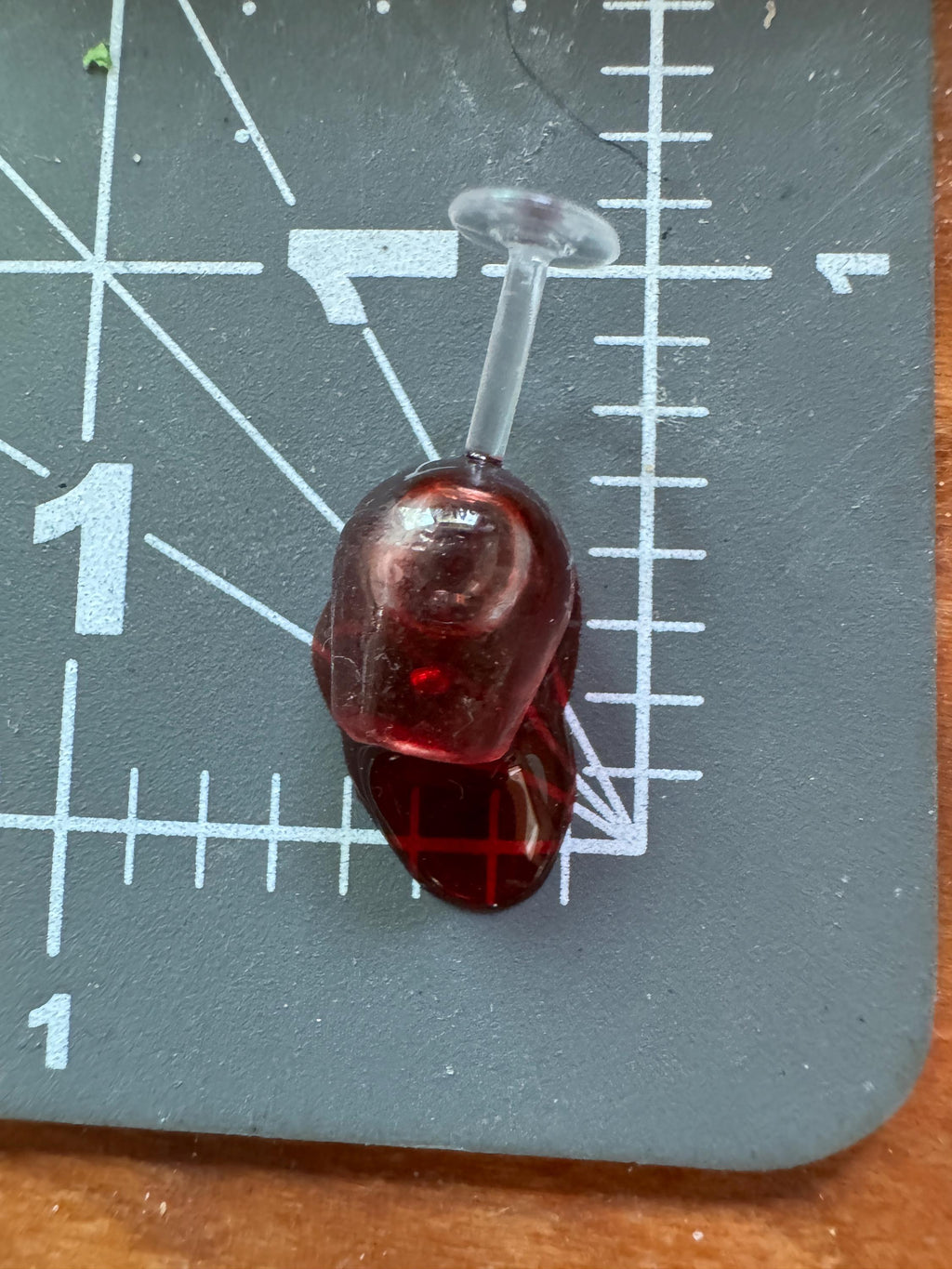 dollhouse miniature spilled wine, 1/12 dollhouse drinks, dollhouse wine