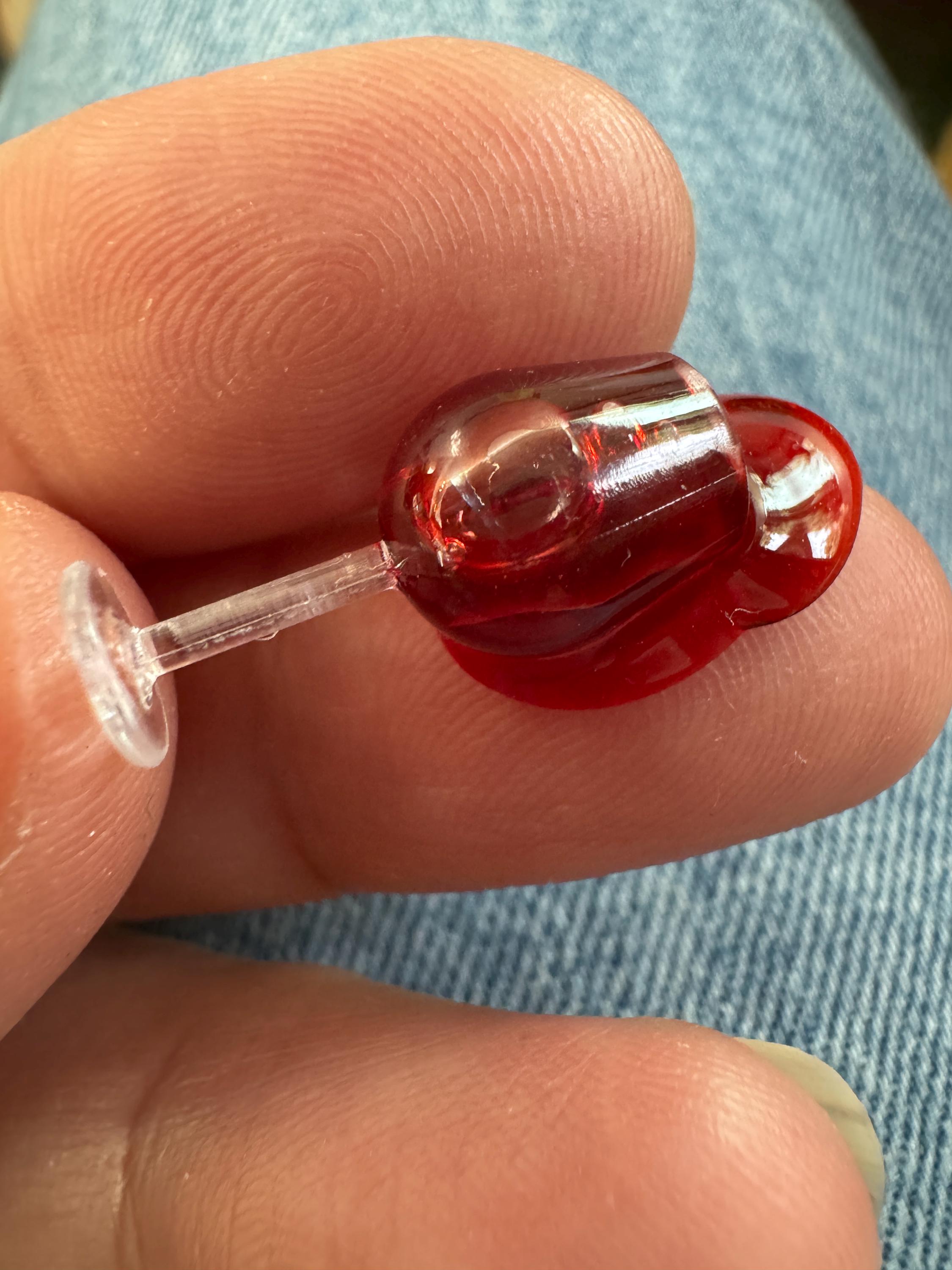 dollhouse miniature spilled wine, 1/12 dollhouse drinks, dollhouse wine