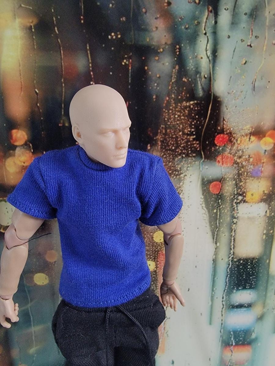 dollhouse miniature tee shirt, 1/12 shirt, clothes