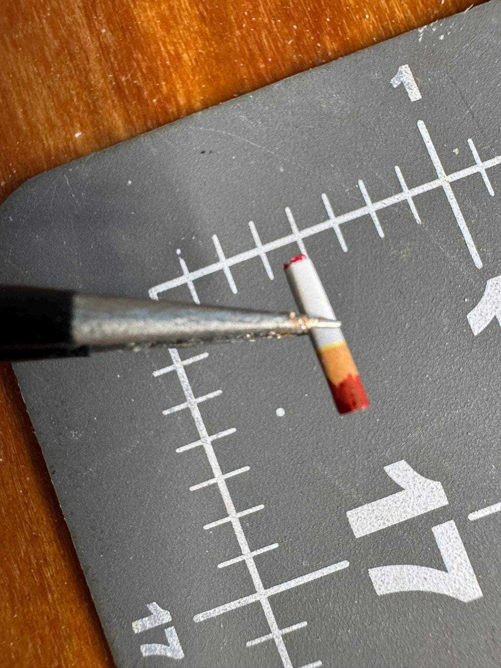 dollhouse miniature cigarette, 1/12 cigarette with lipstick, smoking