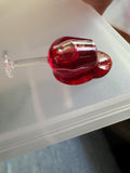 dollhouse miniature spilled wine, 1/12 dollhouse drinks, dollhouse wine