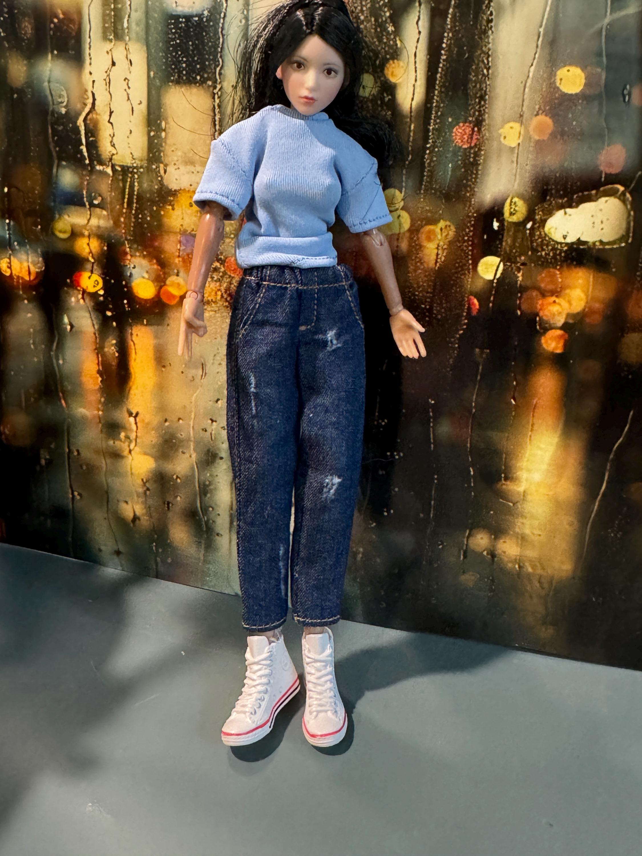 dollhouse miniature shoes 1/12 sneaker unisex for Phicen 6 inch action figure