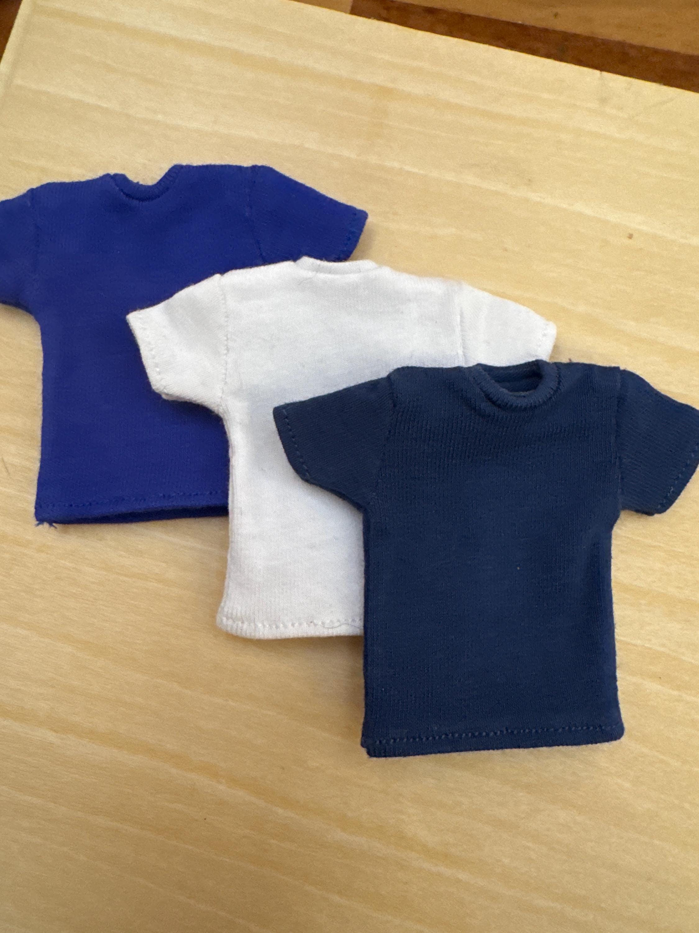 dollhouse miniature tee shirt, 1/12 shirt, clothes