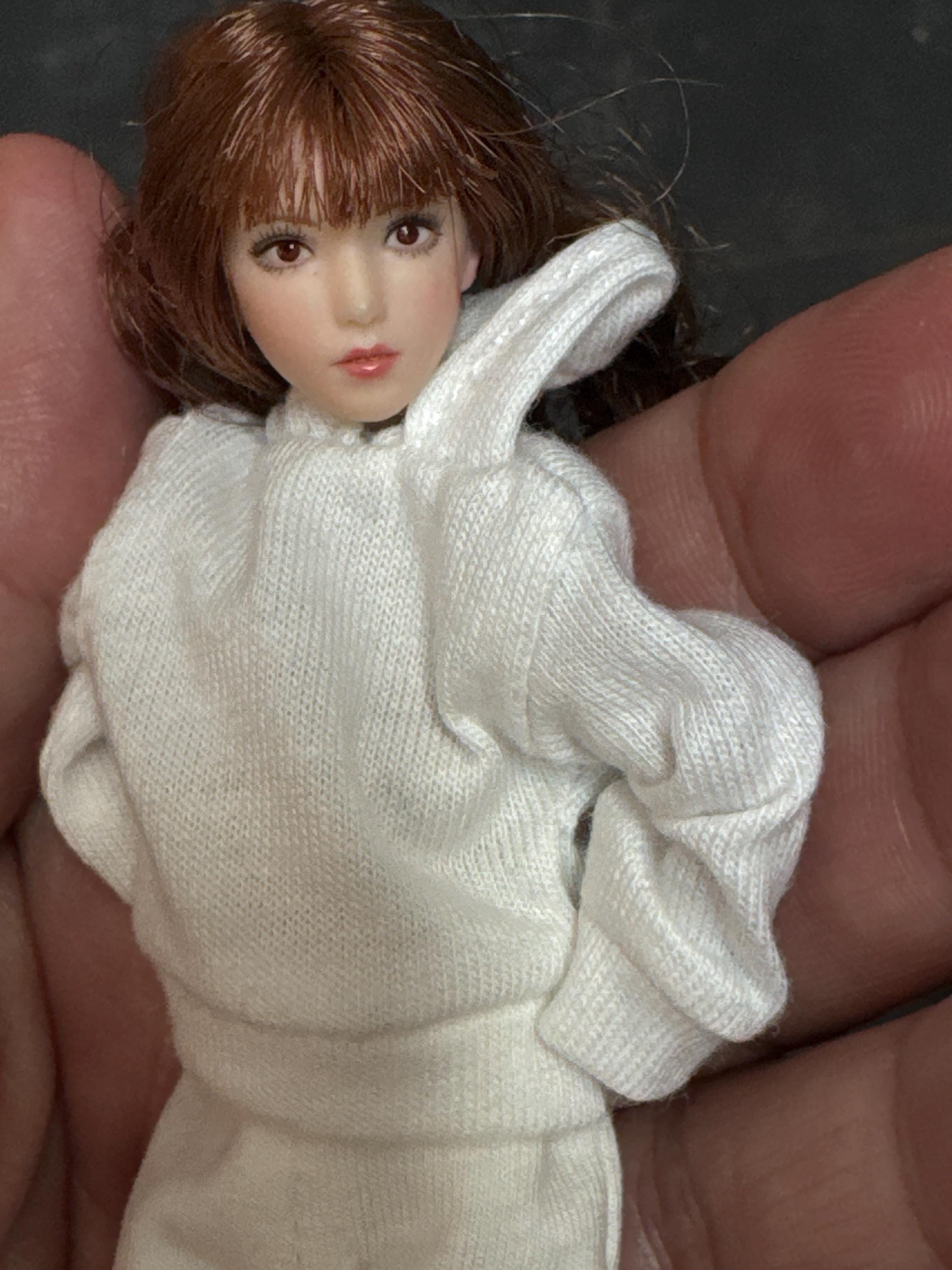 dollhouse miniature sweatshirt and jogger, 1/12 clothing