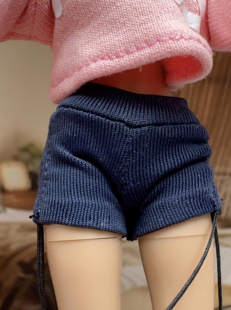 dollhouse miniature shorts, 1/12 tie side shorts