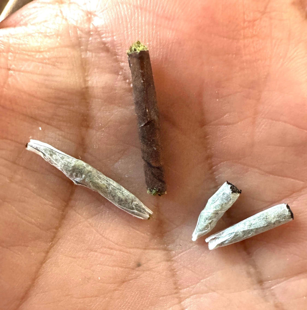 dollhouse miniature fake drugs, 1/12 scale fake weed joint humor