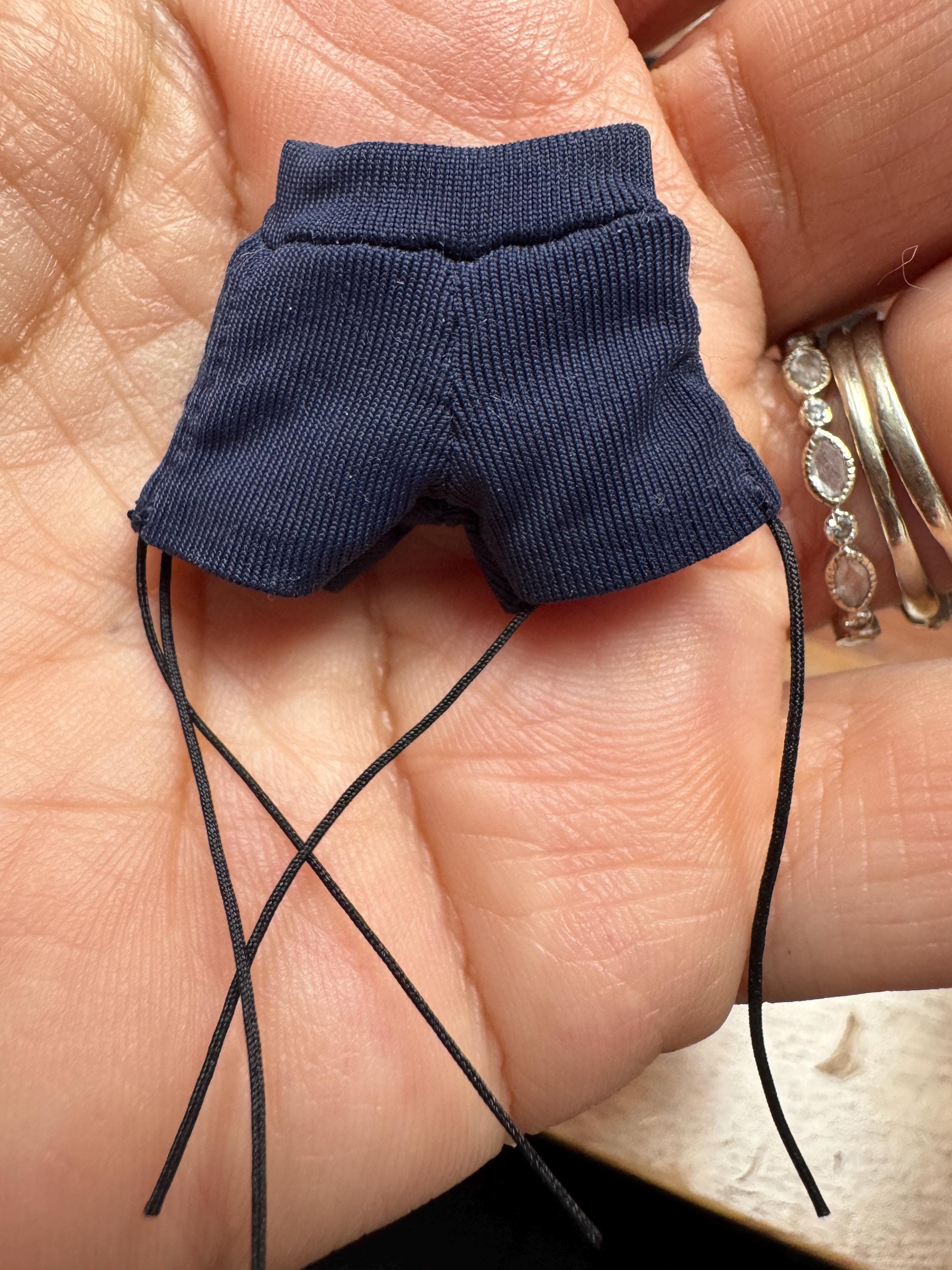 dollhouse miniature shorts, 1/12 tie side shorts