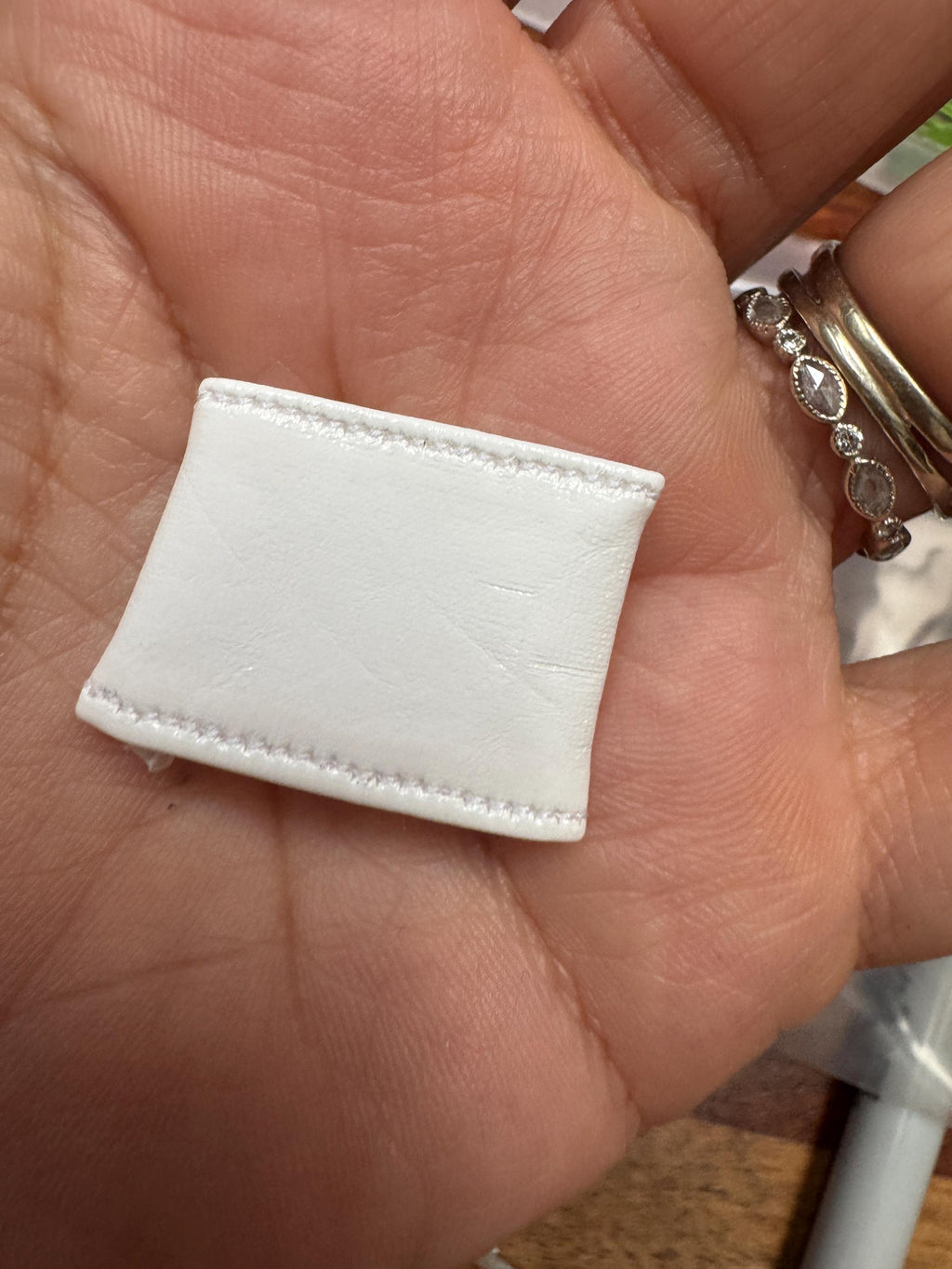 Dollhouse miniature 1/12 skirt faux leather