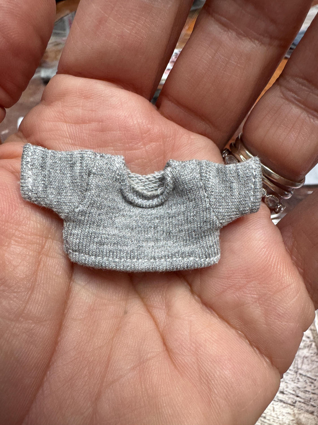 dollhouse miniature t shirt 1/12 Tee shirt cropped top
