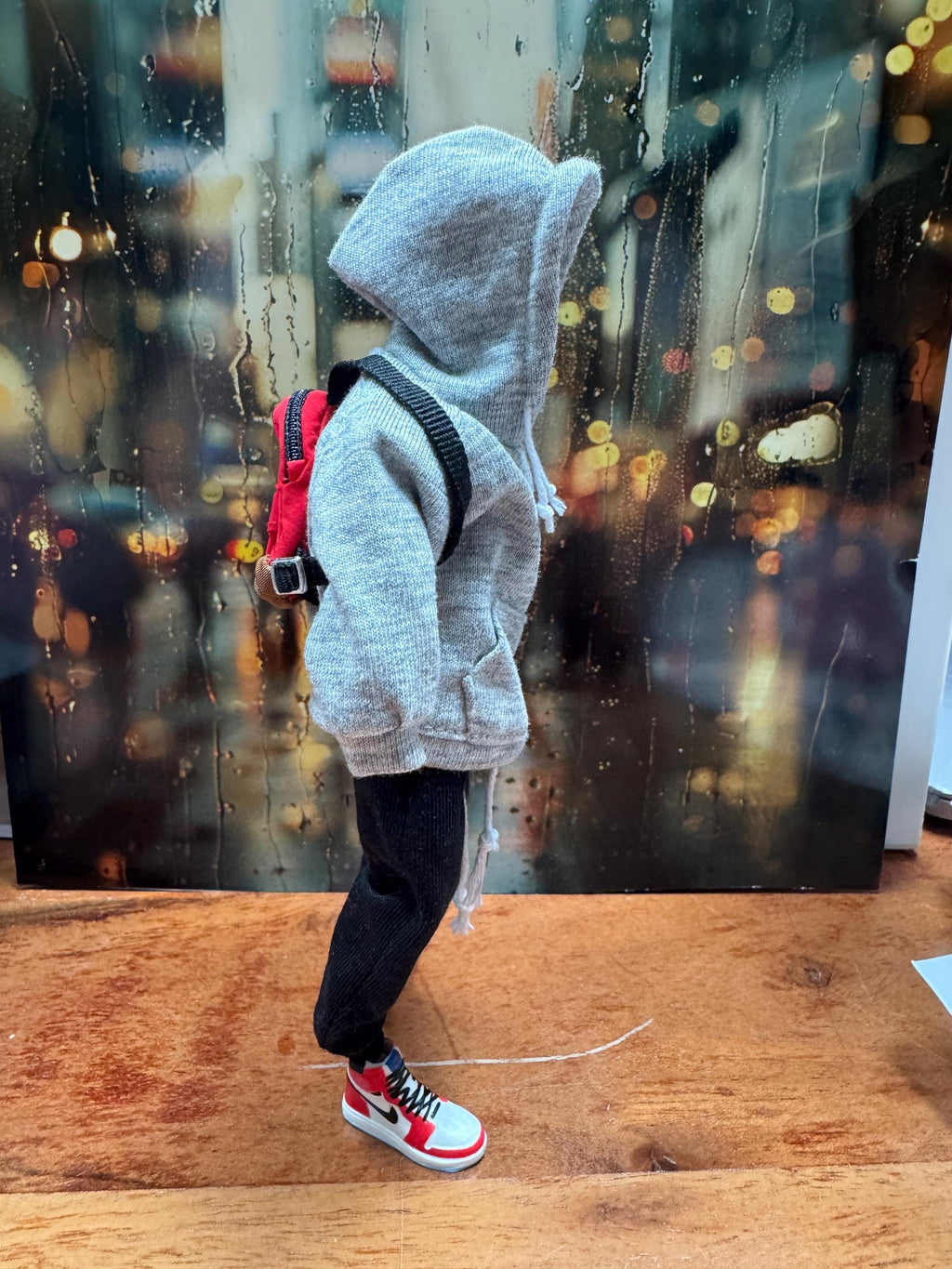 dollhouse miniature men's hoodie 1/12 joggers hoodie sweatshirt sweatpants for action figure