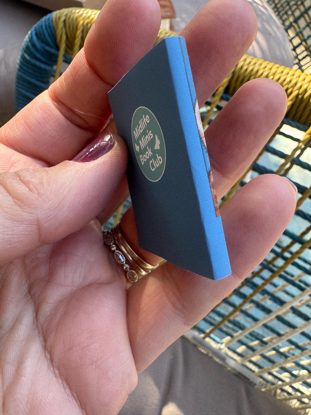 Dollhouse Miniature book, Cats, 1/12 scale dollhouse book, blank inside, 1/6 scale option