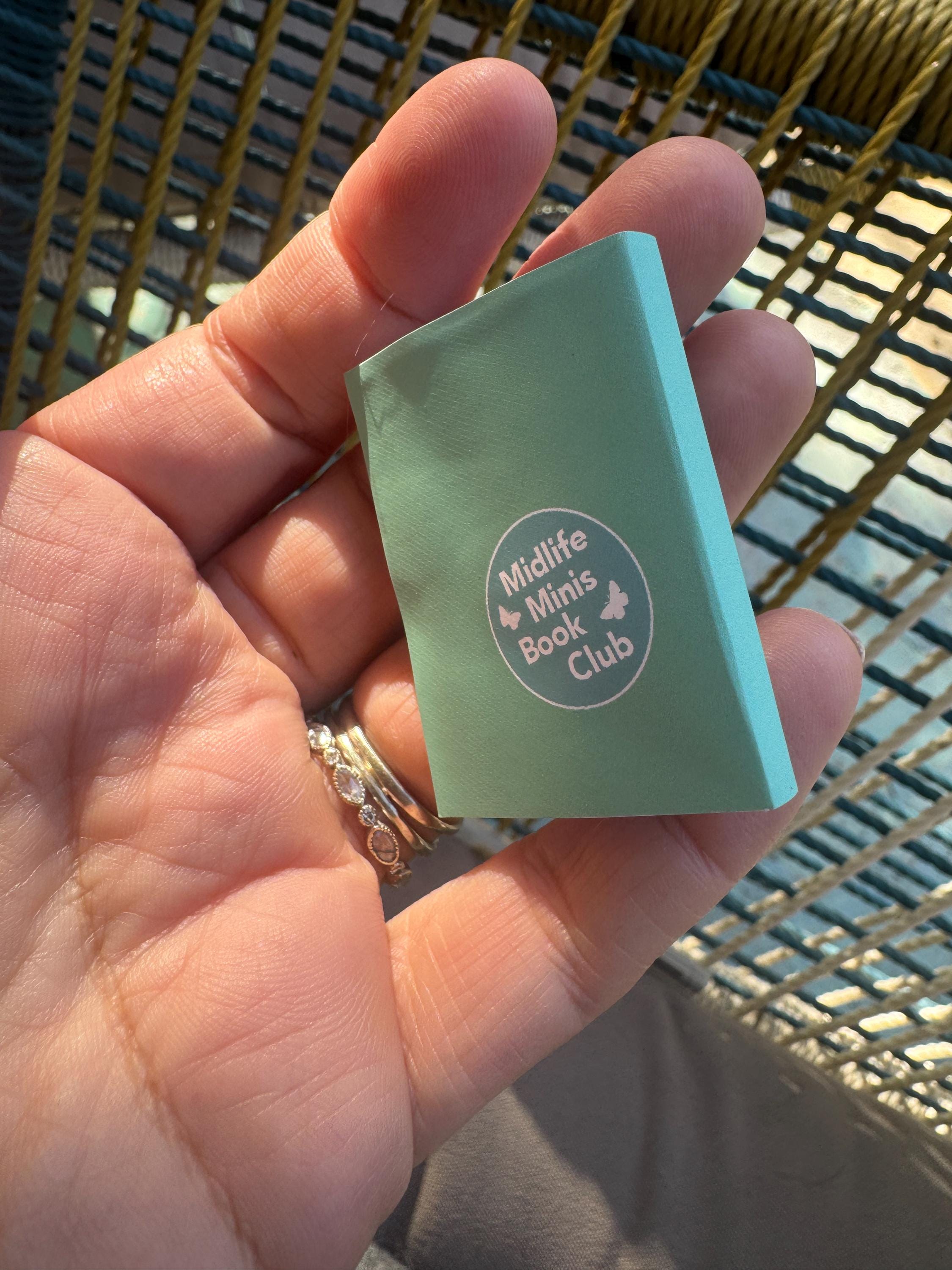 Dollhouse Miniature book, The End! dollhouse miniature book 1/12 books 1/6 scale books 1/12 bookcase hands off protest dump trump funny sarcastic political gifts turd