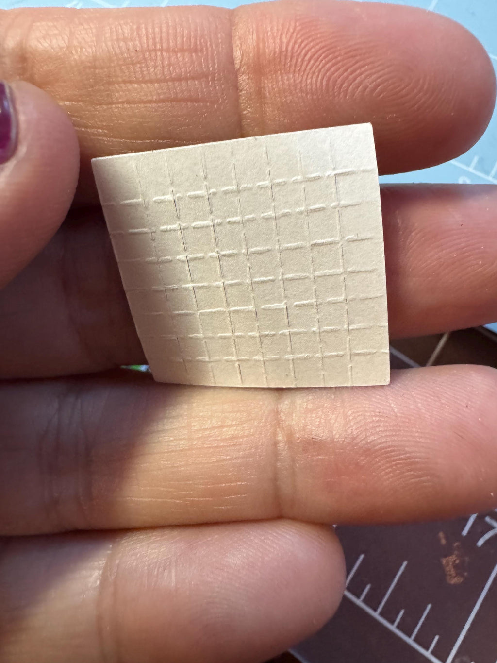 dollhouse fake miniature drugs, acid blotter Grateful Dead inspired, 1980's inspired