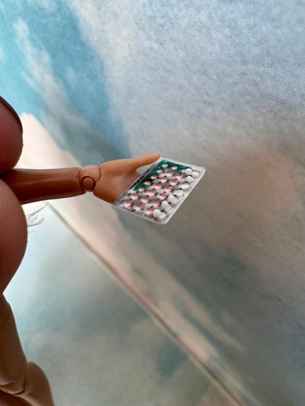 dollhouse miniature birth control 1/12 scale medicine