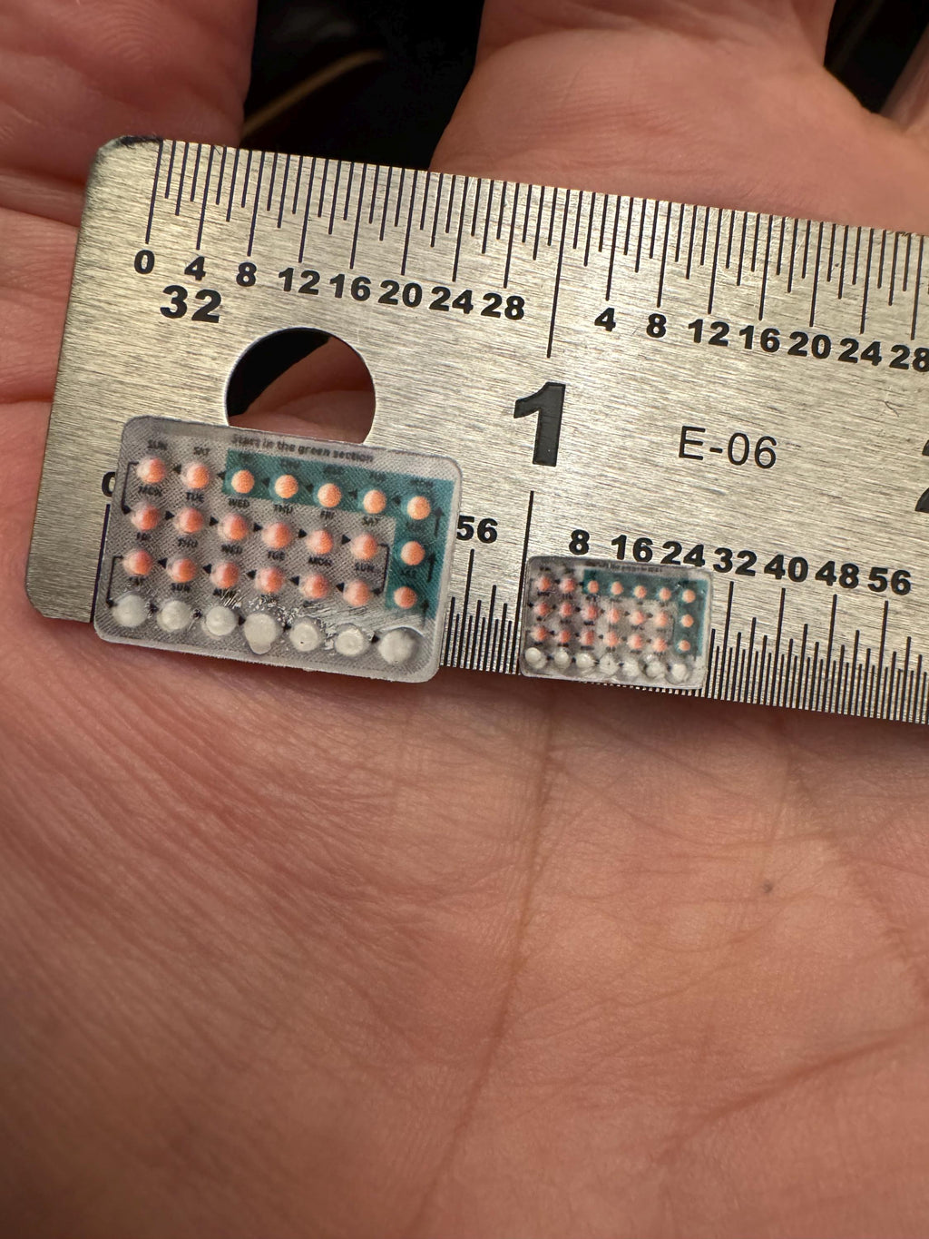 dollhouse miniature birth control 1/12 scale medicine