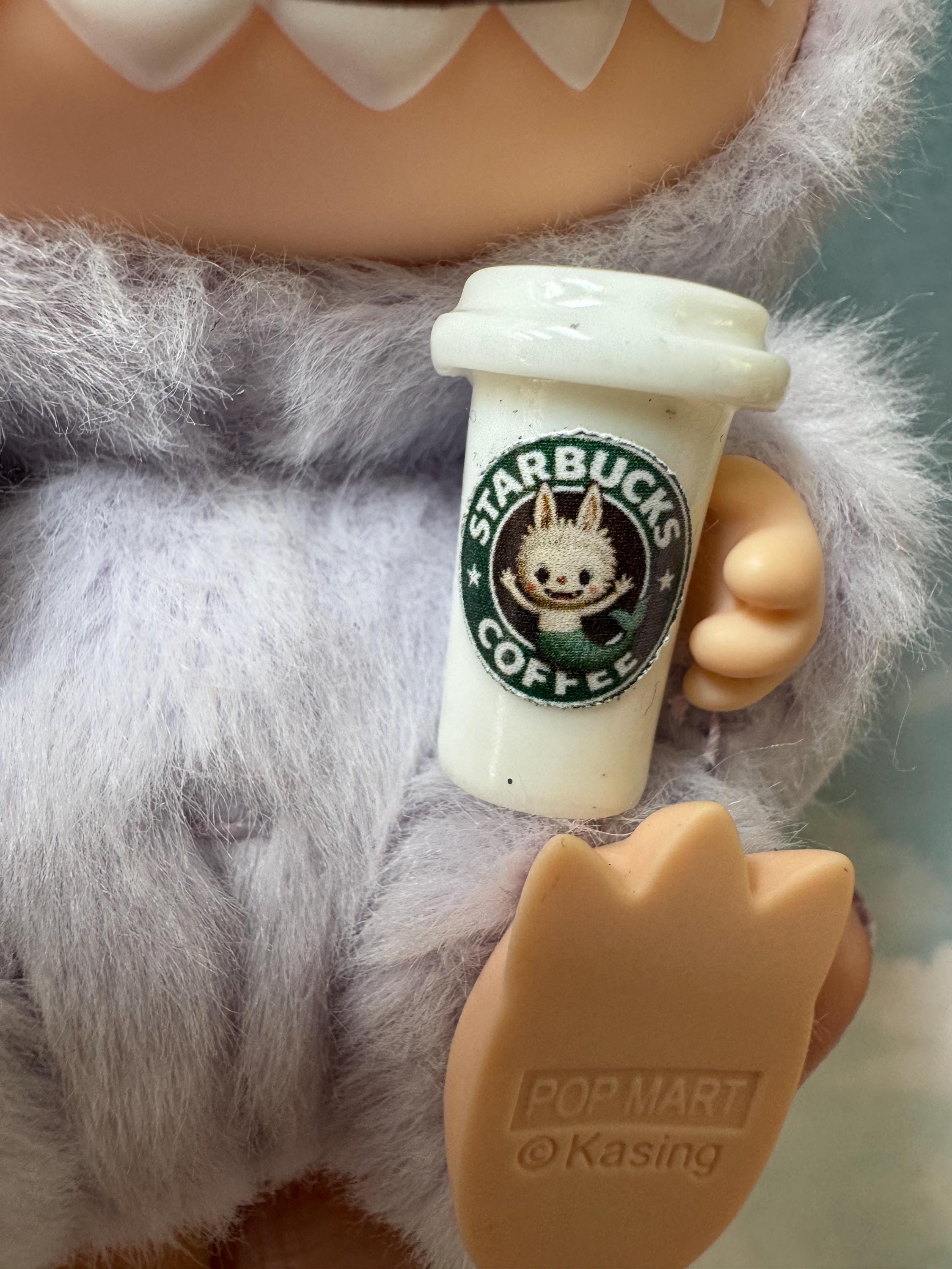 Monster coffee drink 1/6 Labubu accessory