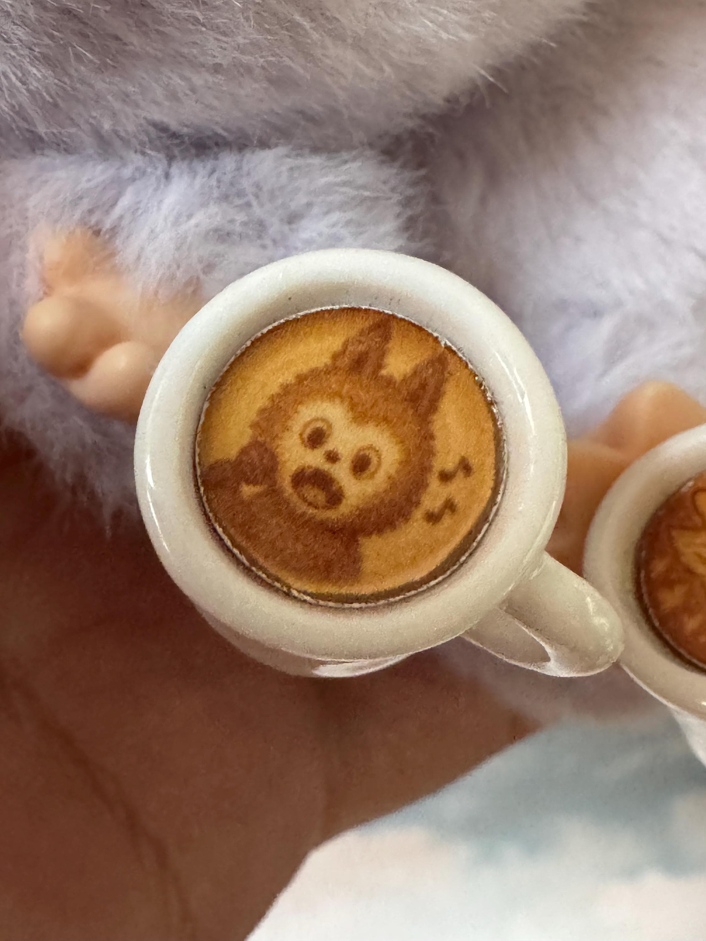 Monster coffee drink 1/6 Labubu accessory