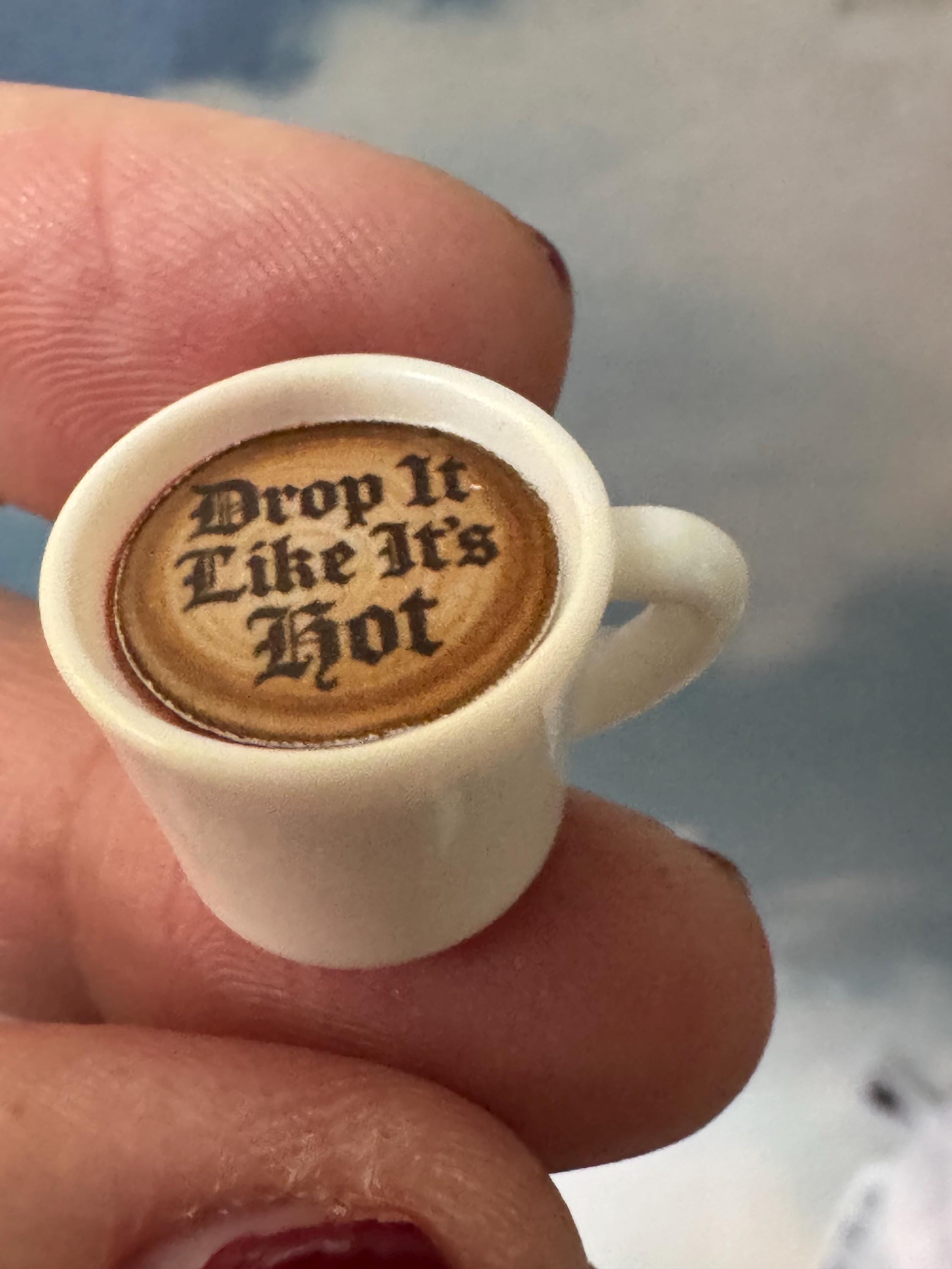 Monster coffee drink 1/6 Labubu accessory