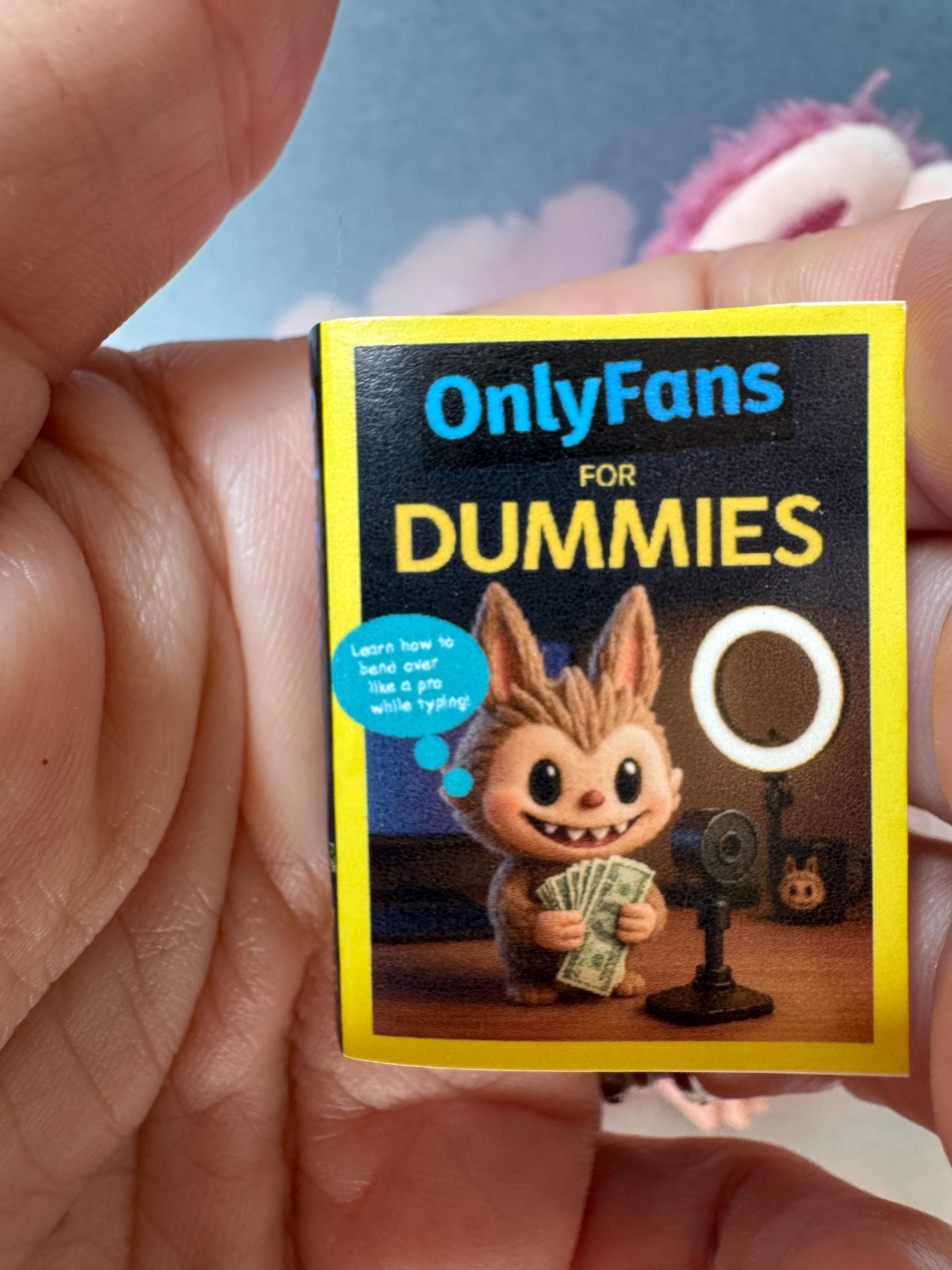 Labubu accessory Only Fans Polaroids, 1/6 Labubu decor