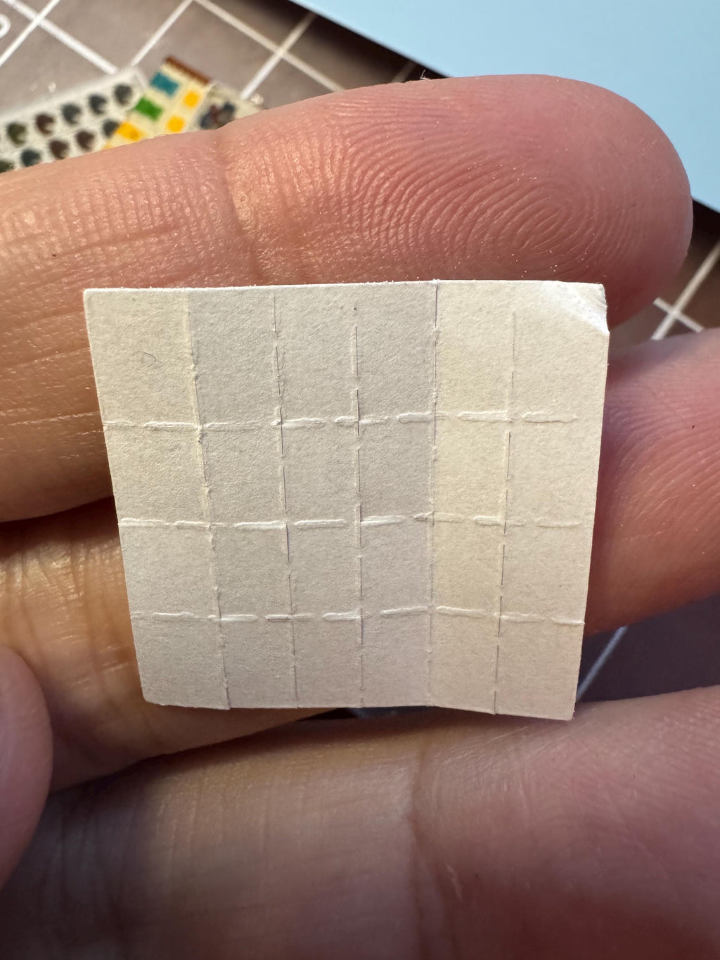 Labubu accessory fake acid strips, 1/16 scale