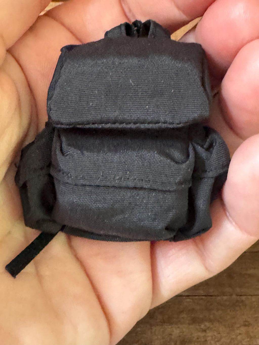 dollhouse miniature backpack 1/12 backpack for 6 inch figure