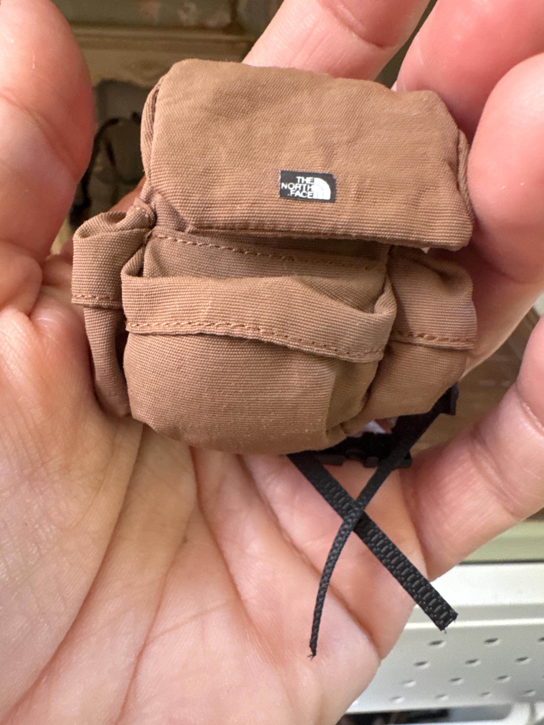 dollhouse miniature backpack 1/12 backpack for 6 inch figure